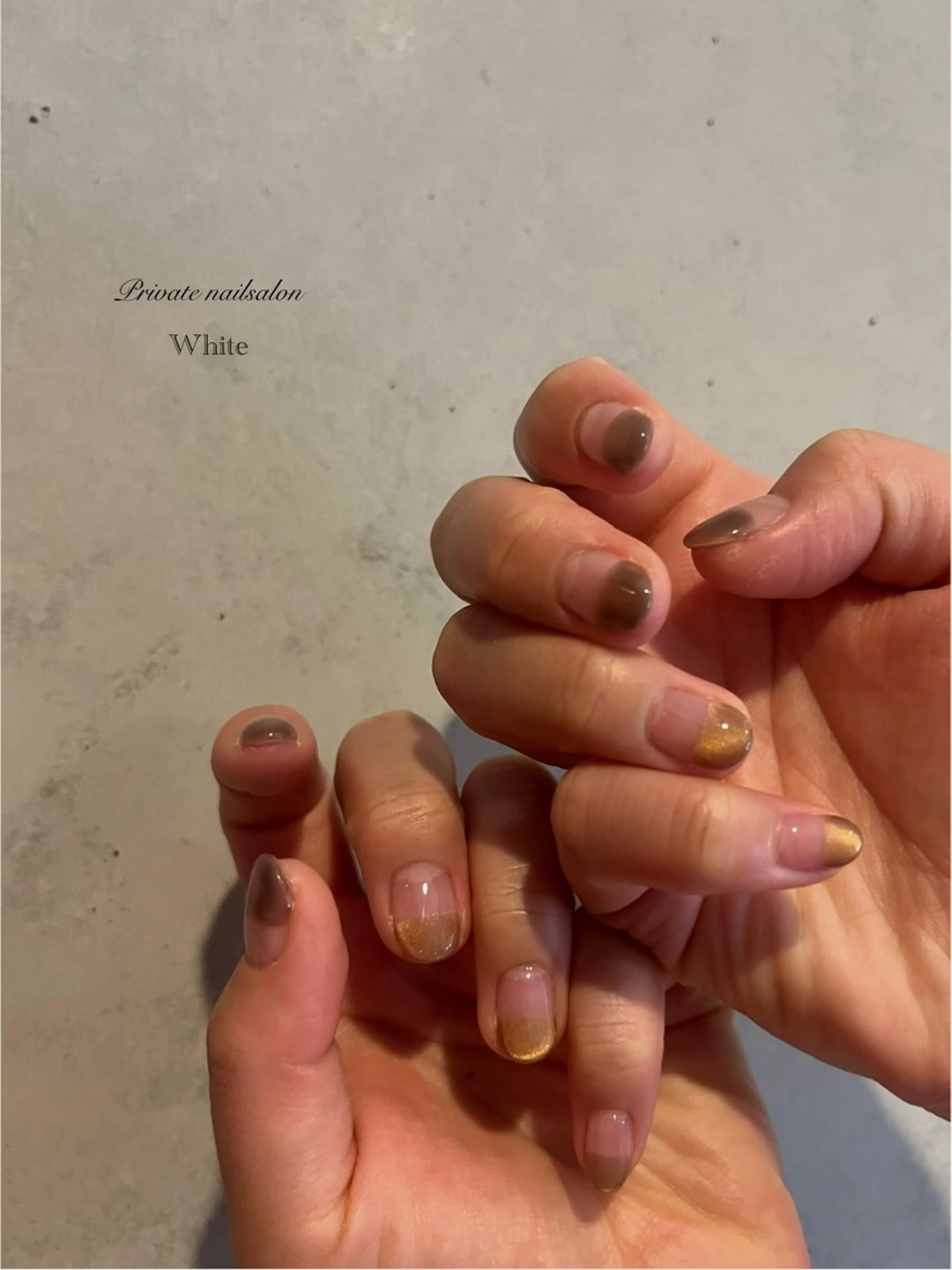 ネイル キラキラネイル ラメ(グリッター) マグネットネイル ニュアンスネイル 夏ネイル ハンドネイル SAKASHITA KEIのネイルデザイン