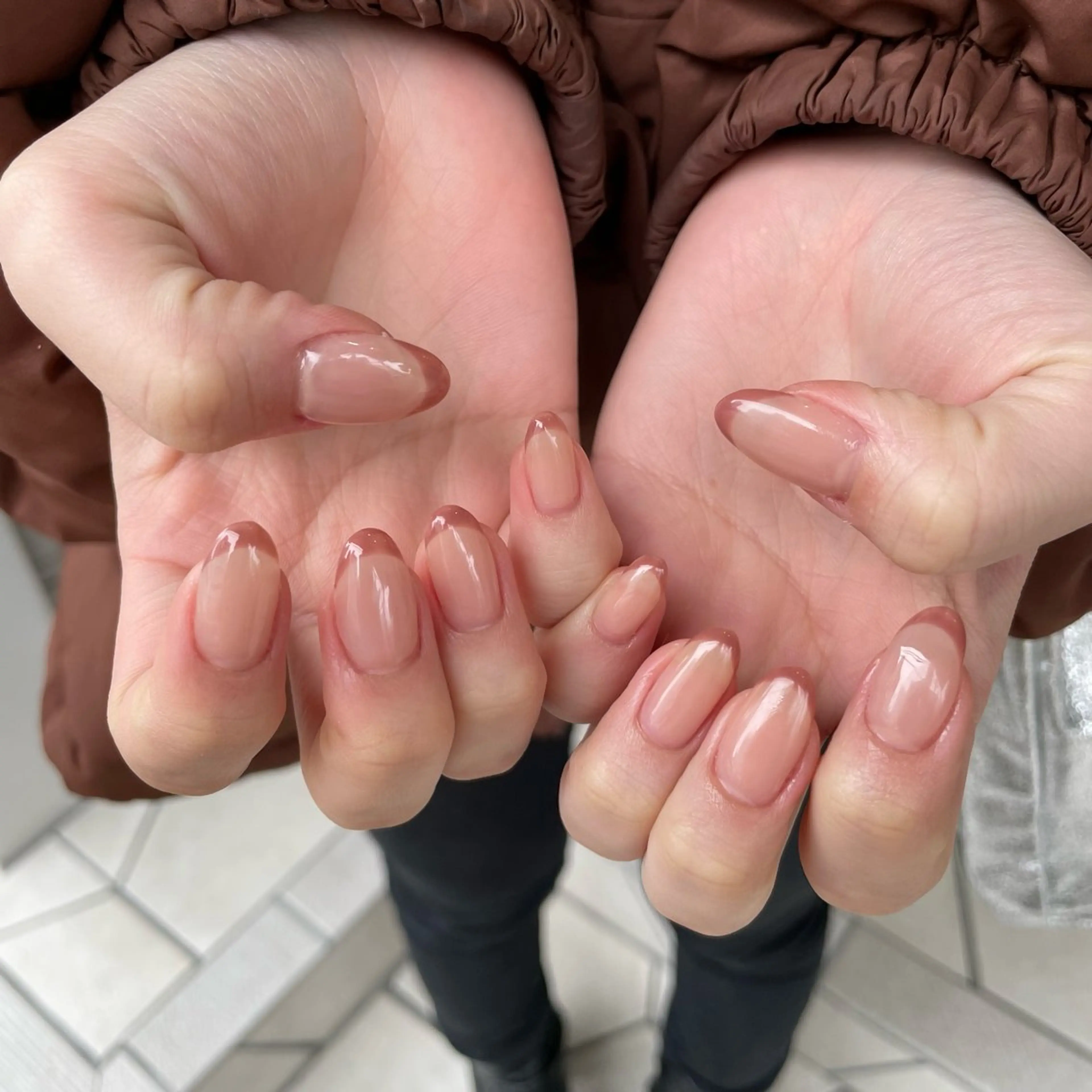 ネイル フレンチネイル ハンドネイル Rommy suiのネイルデザイン