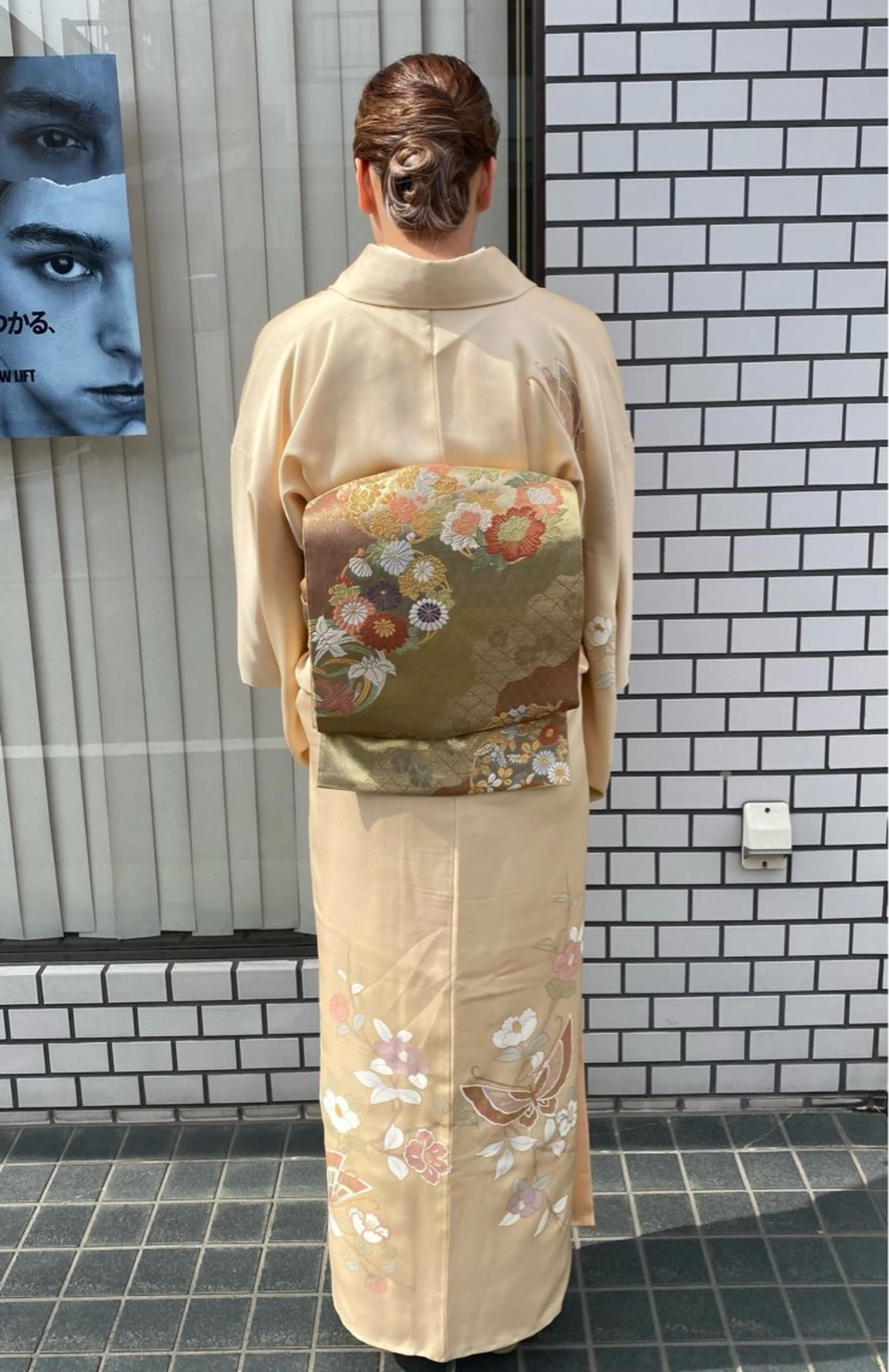 着付け＋ヘアセットの写真