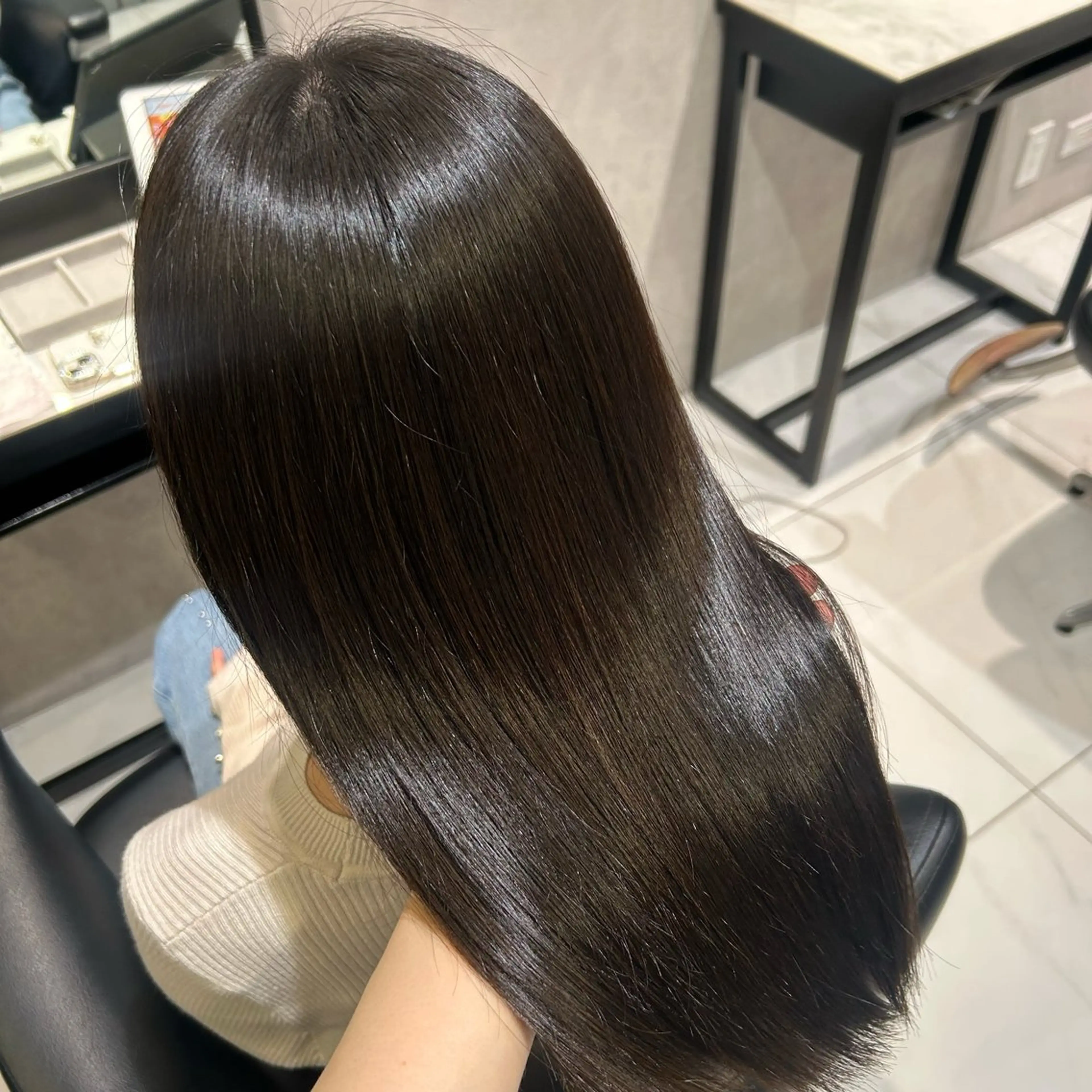 セミロング トリートメント まつエク/まつパ /カラー/Misaのヘアスタイル