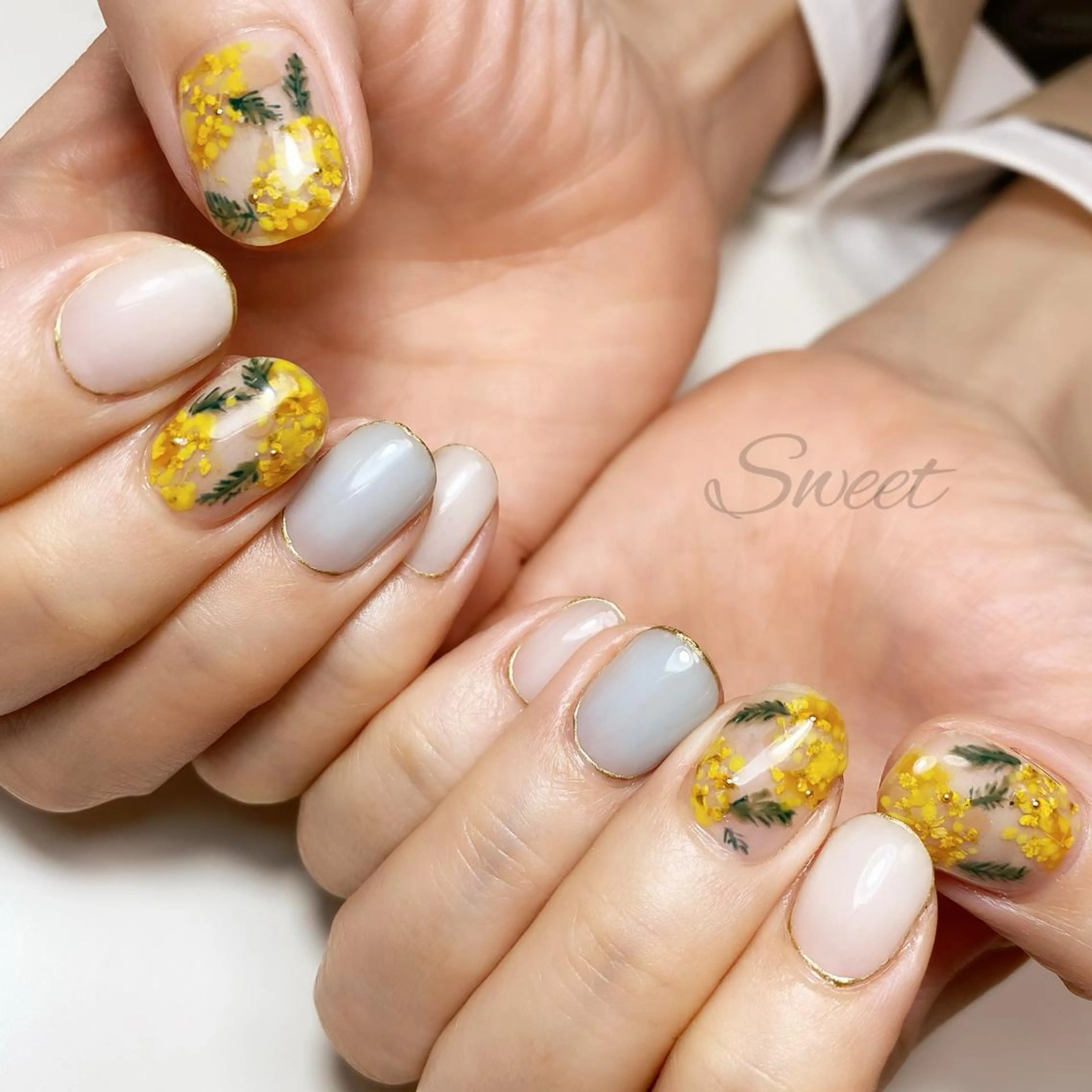 ネイル ハンドネイル sweet 仲野陽子のネイルデザイン