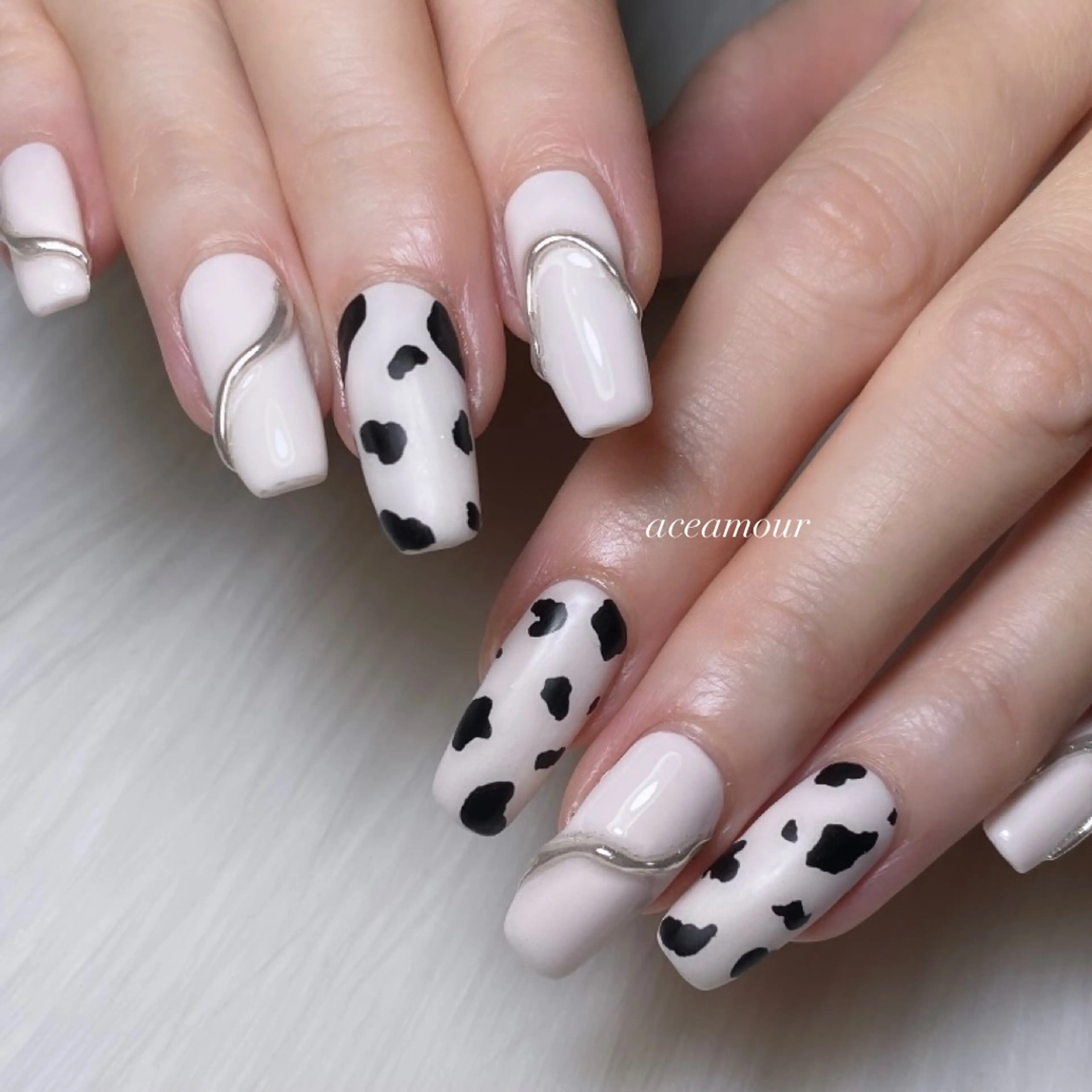 ネイル ネイル/耳つぼ /新ホワイトニングのネイルデザイン