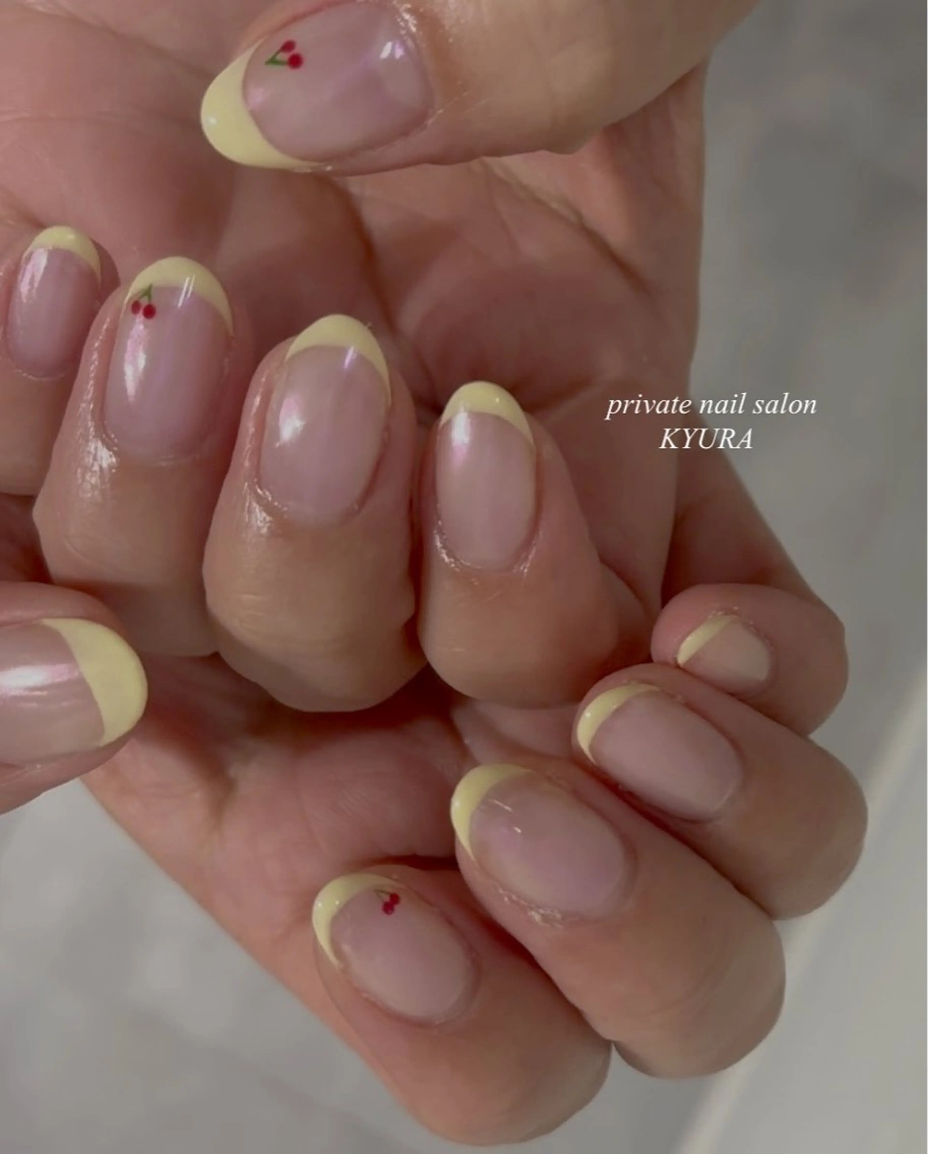 ネイル 春ネイル 大東市ネイルサロン 【KYURA】ｷｭﾗのネイルデザイン