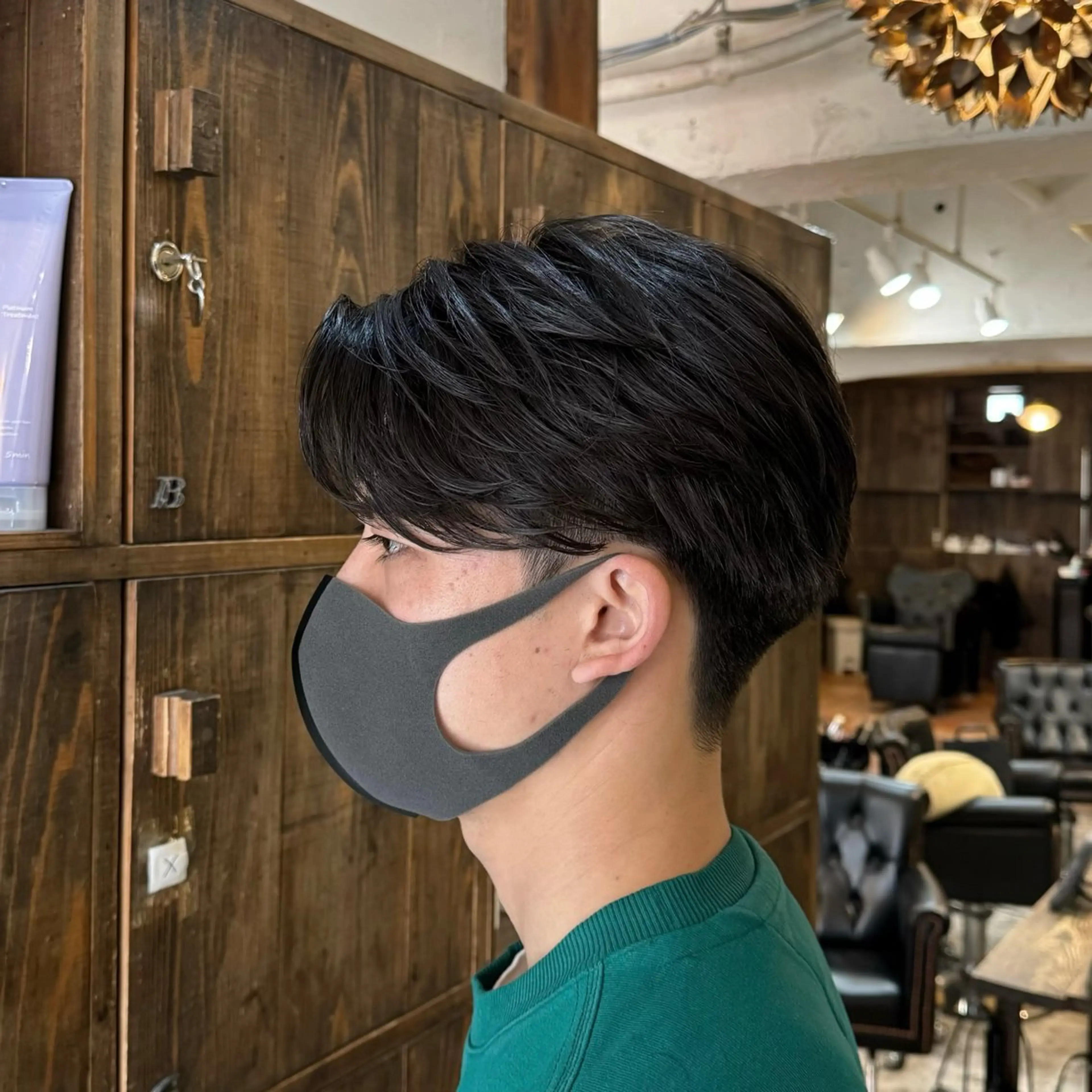 メンズ カット 韓国ヘア🫧艶カラー 🫧髪質改善/オオヤのヘアスタイル