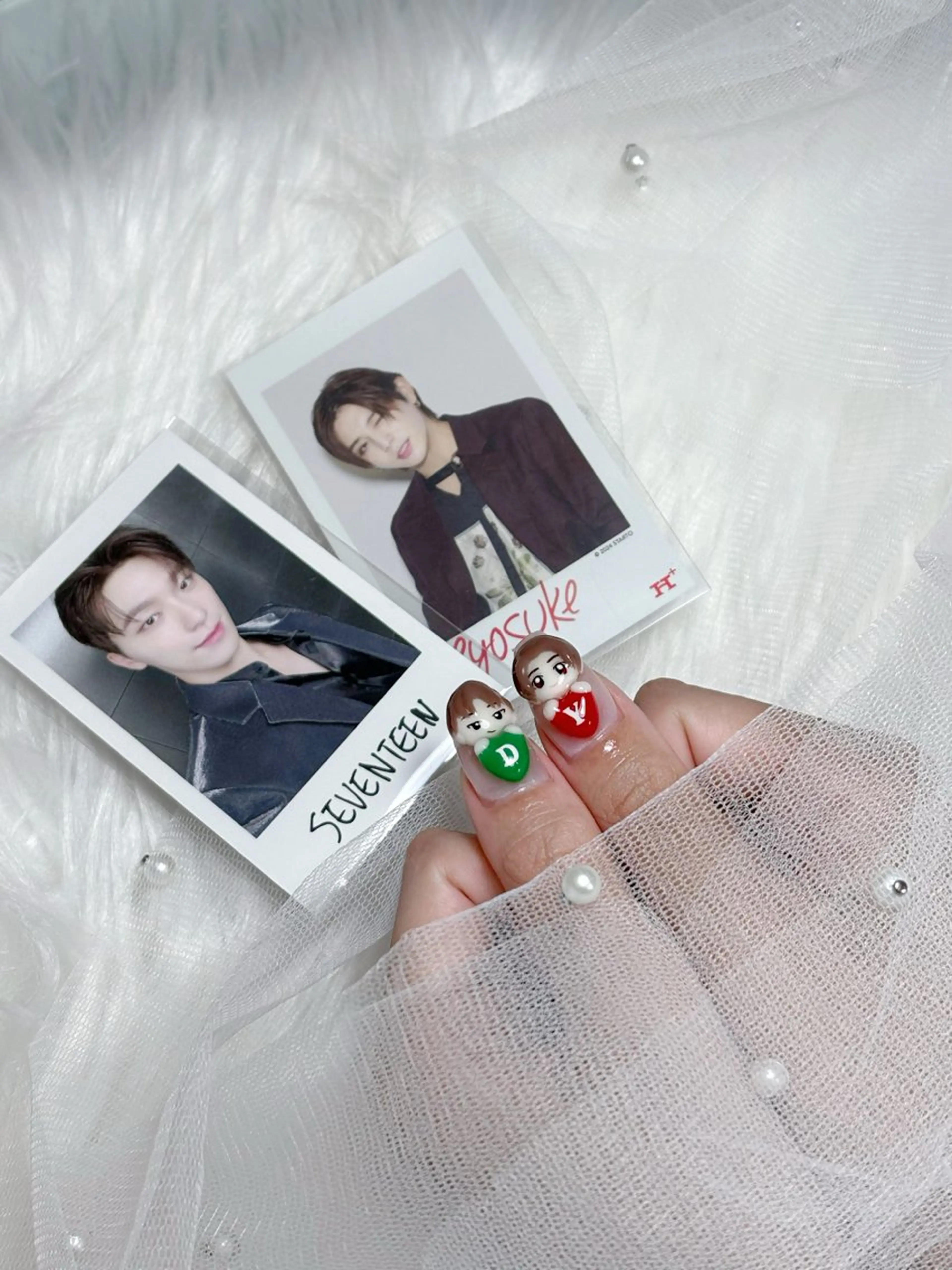 ネイル ボルドー チークネイル クリアネイル 成人式 フラッシュネイル Mai 🪽🩵のネイルデザイン