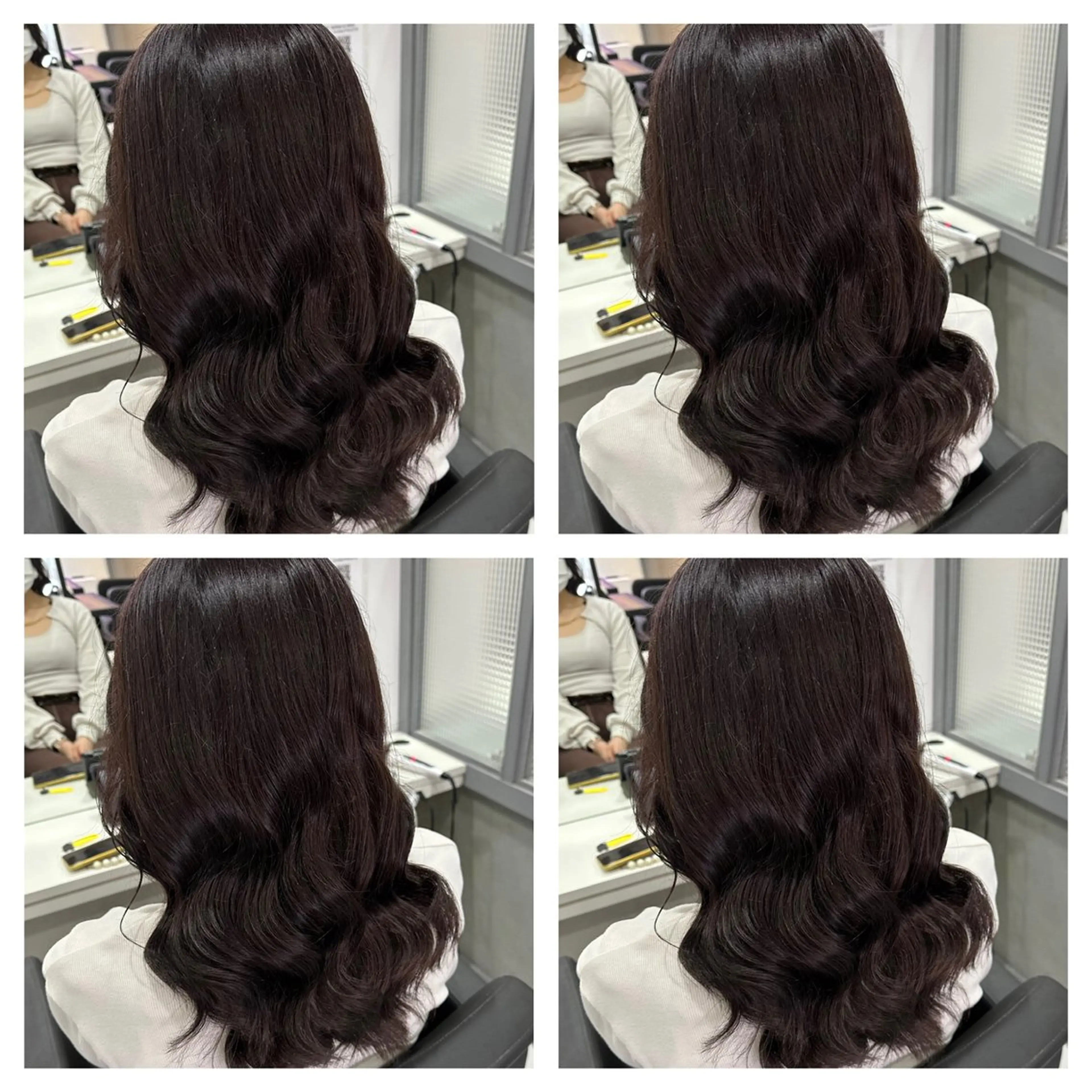 セミロング カラー ヘアアレンジ 🎀推し活ヘアー🎀 Yuuna🐰💖のヘアスタイル