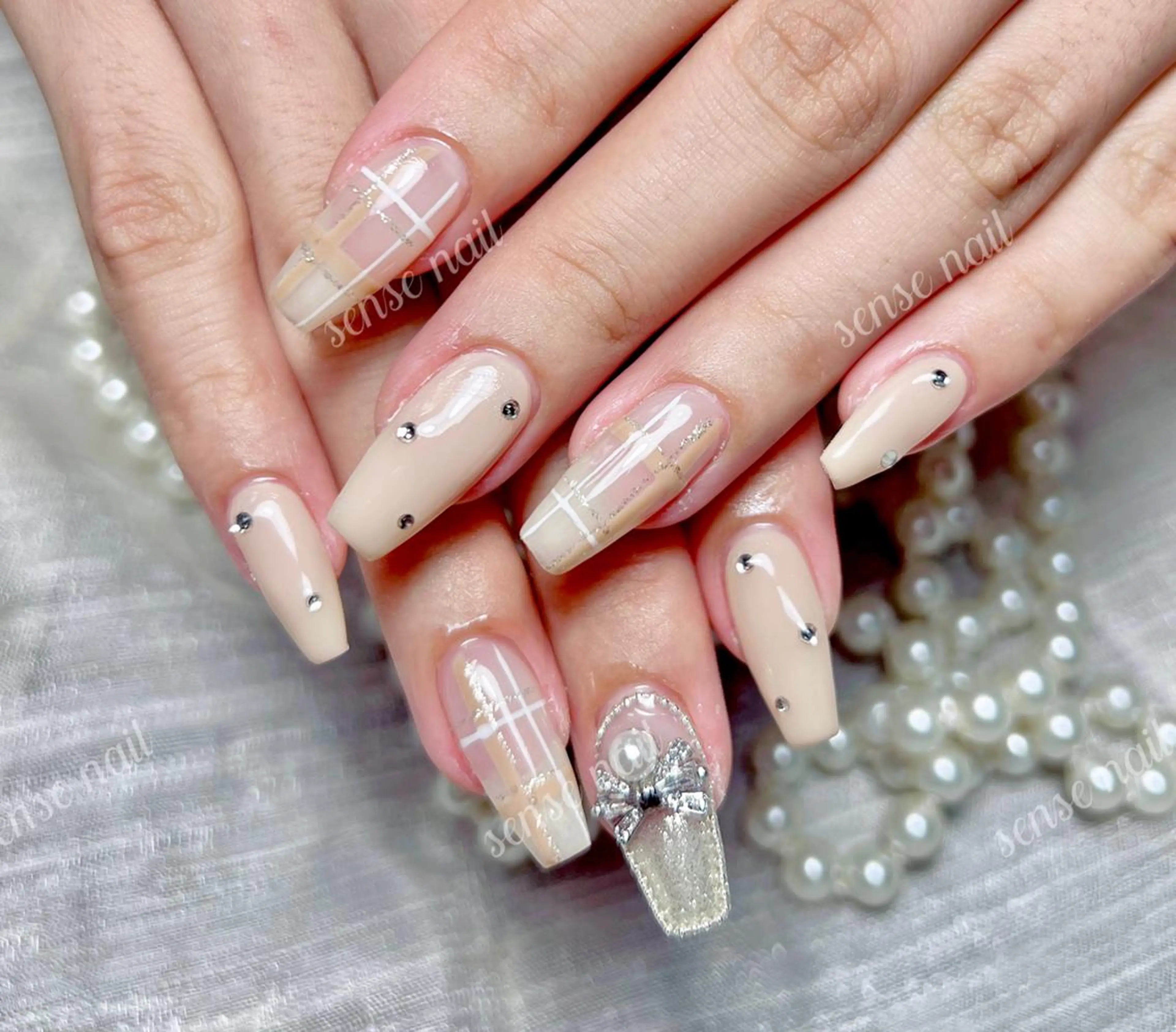 ネイル ハンドネイル ハンドケア 🎀Sense Nail渋谷店🎀のネイルデザイン