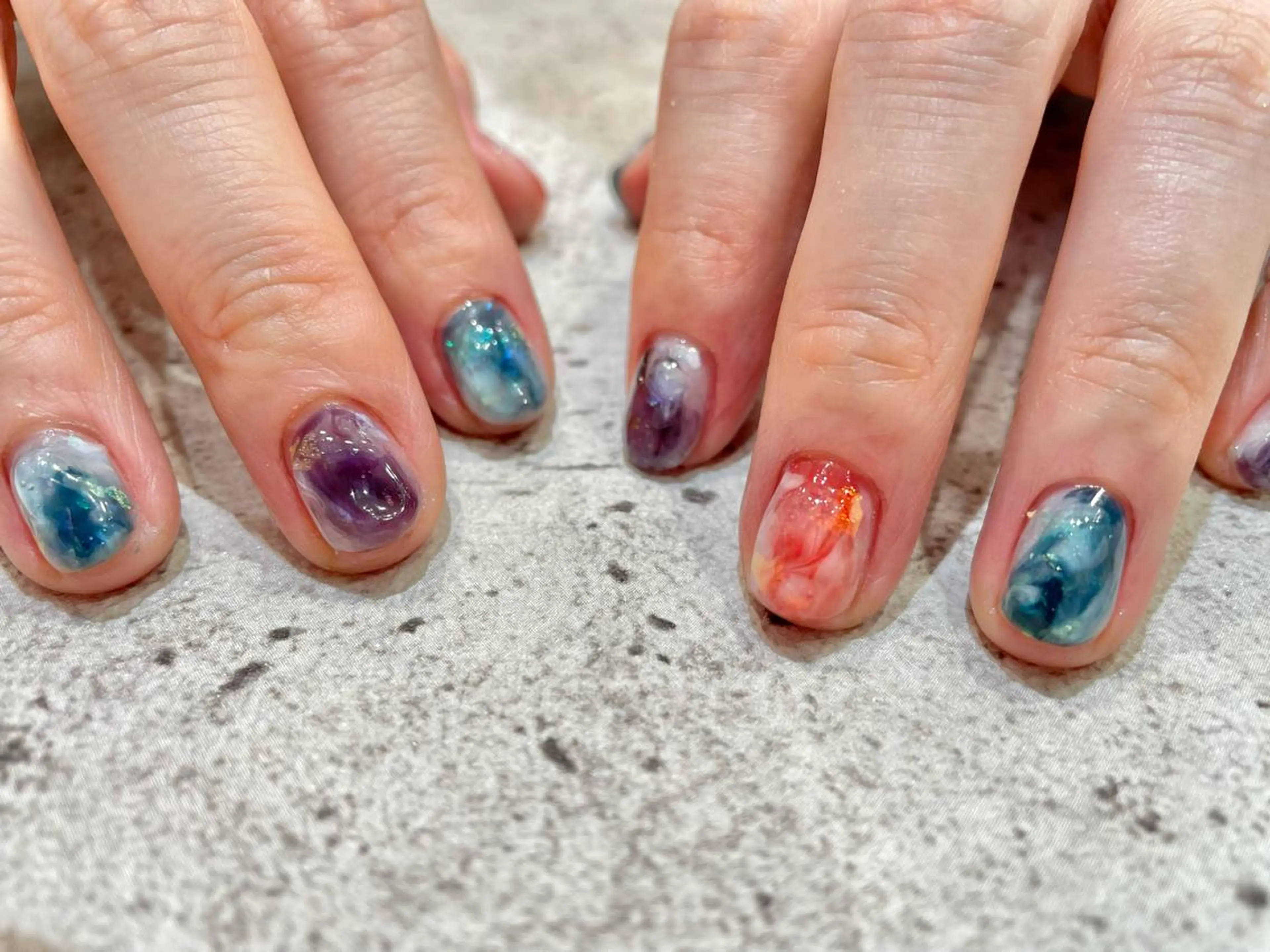 ネイル ハンドネイル Ash関内ネイリスト 荒木のネイルデザイン