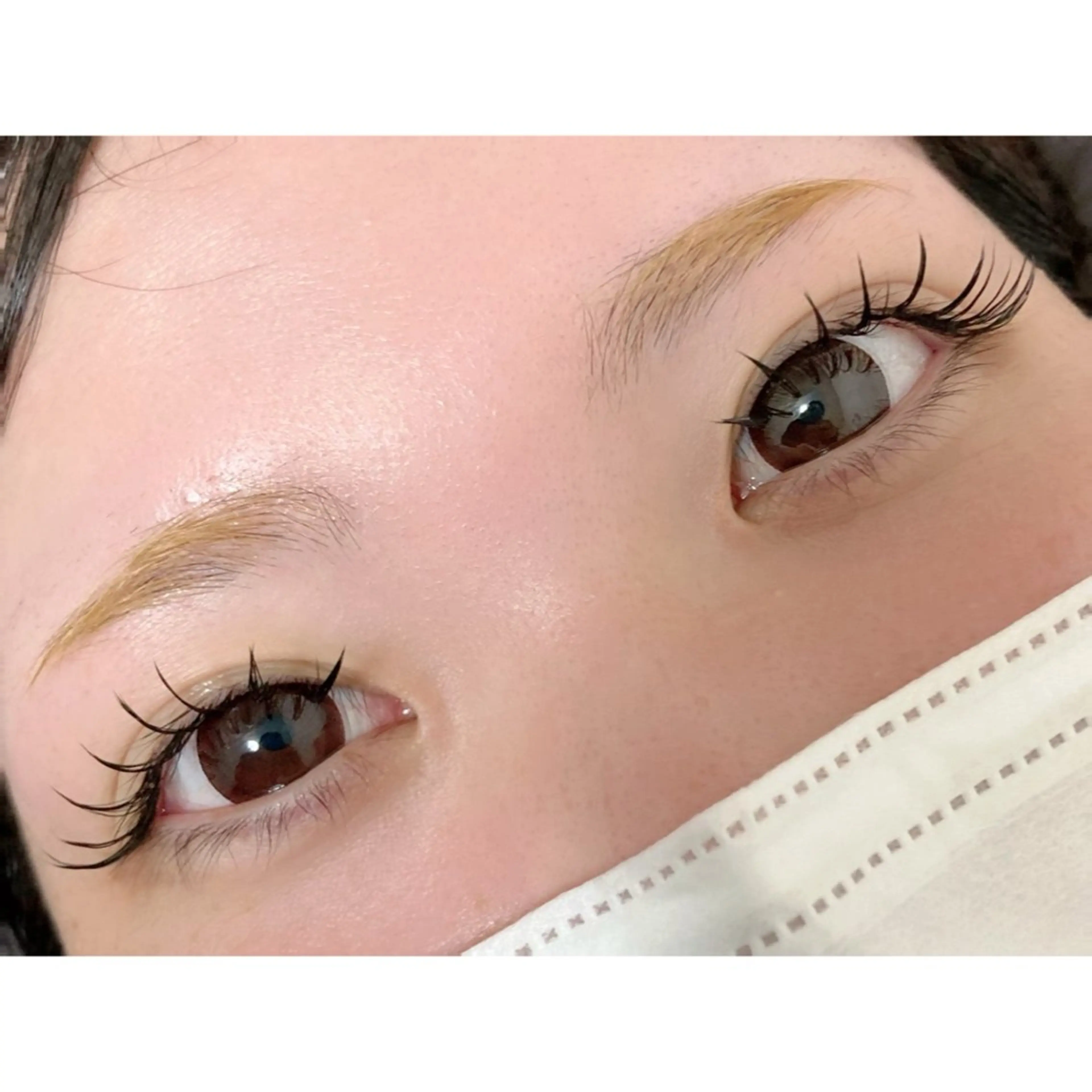 マツエク・マツパ 束感まつ毛 フラットラッシュ マツエク L'unique YURIのマツエク・マツパデザイン