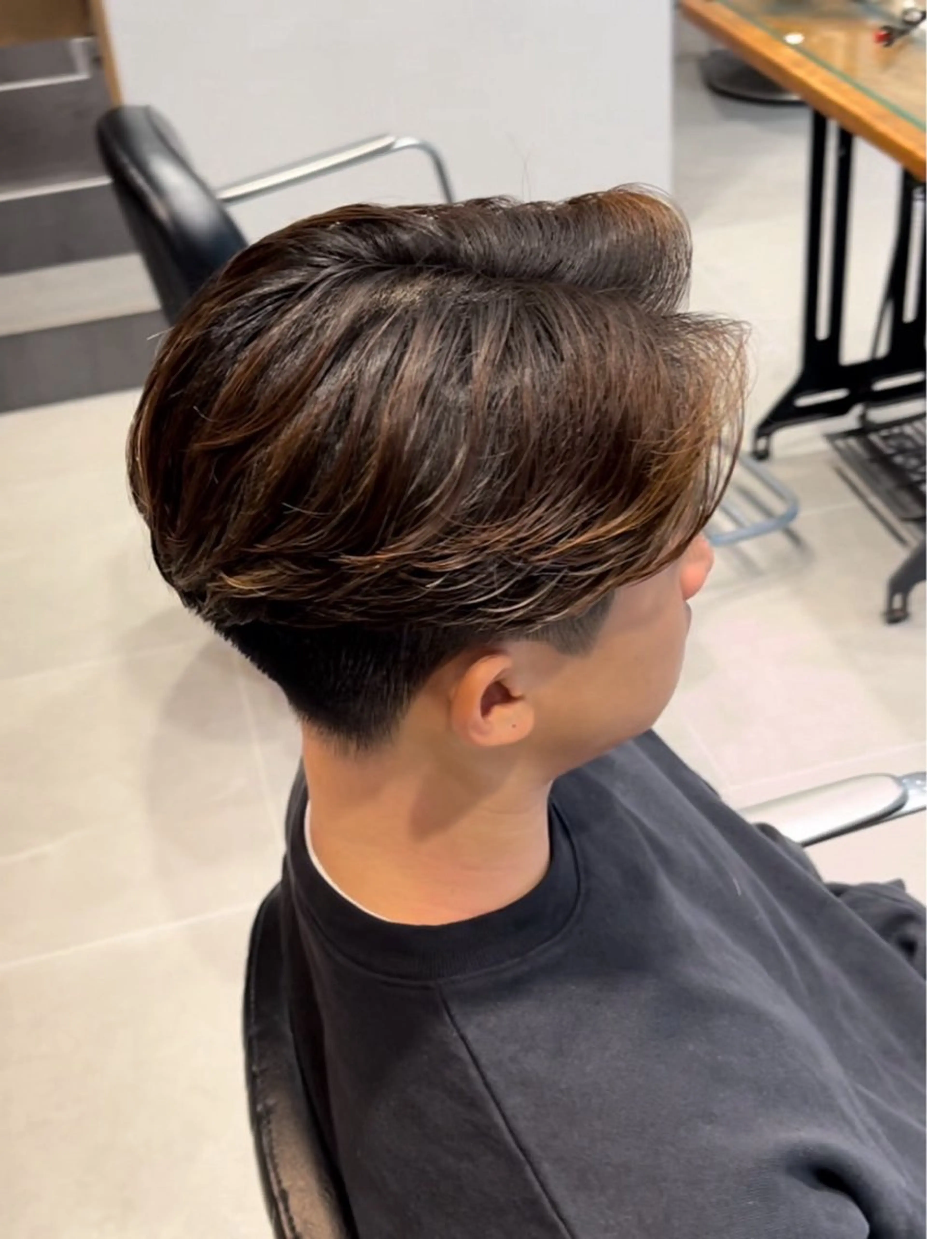 ショート Groomers Tokyo所属・大山慧也/メンズ/ フェード/バーバーのヘアスタイル