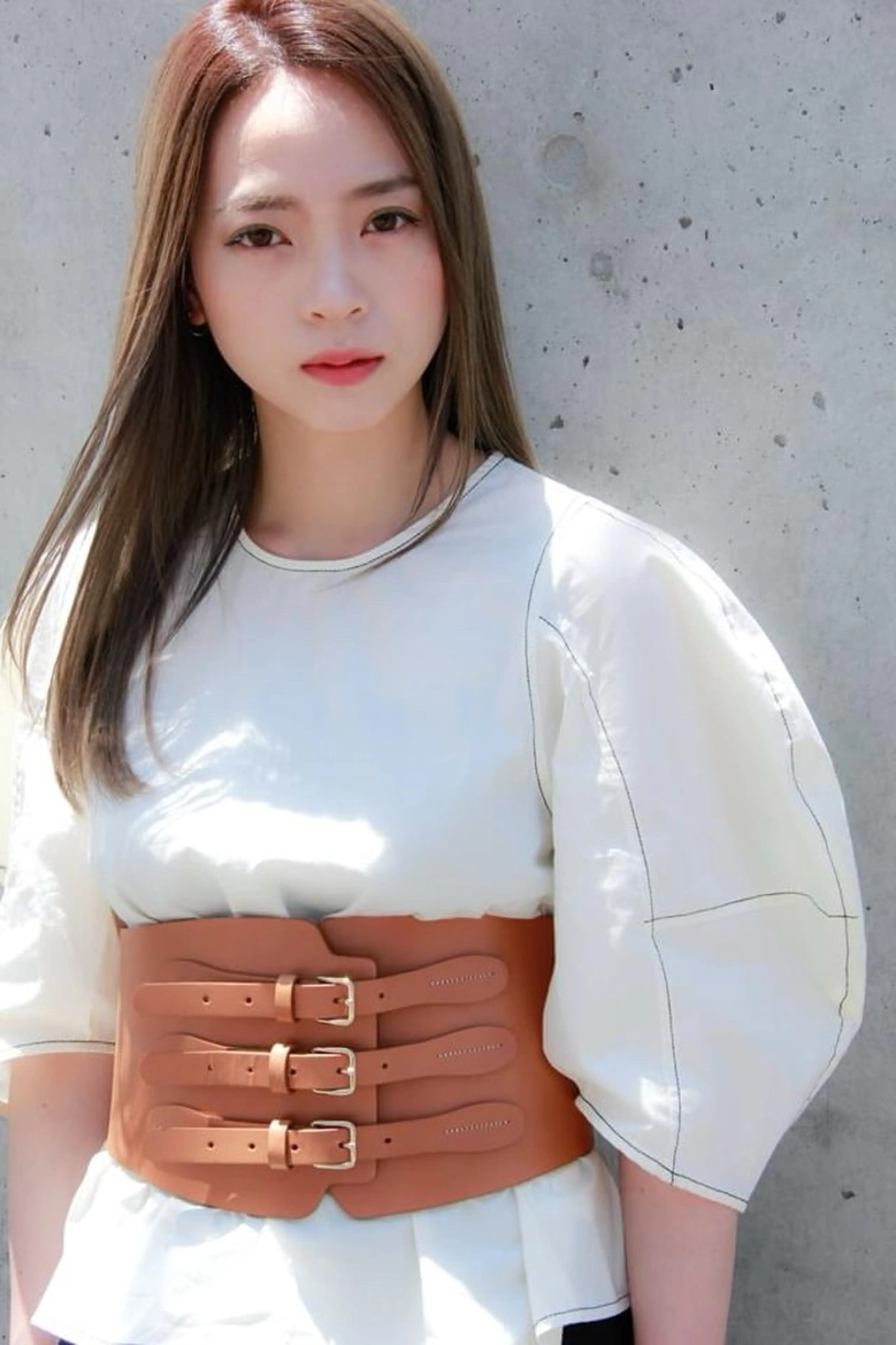 ロング カット 縮毛矯正 FERIA fam 小林勇太のヘアスタイル