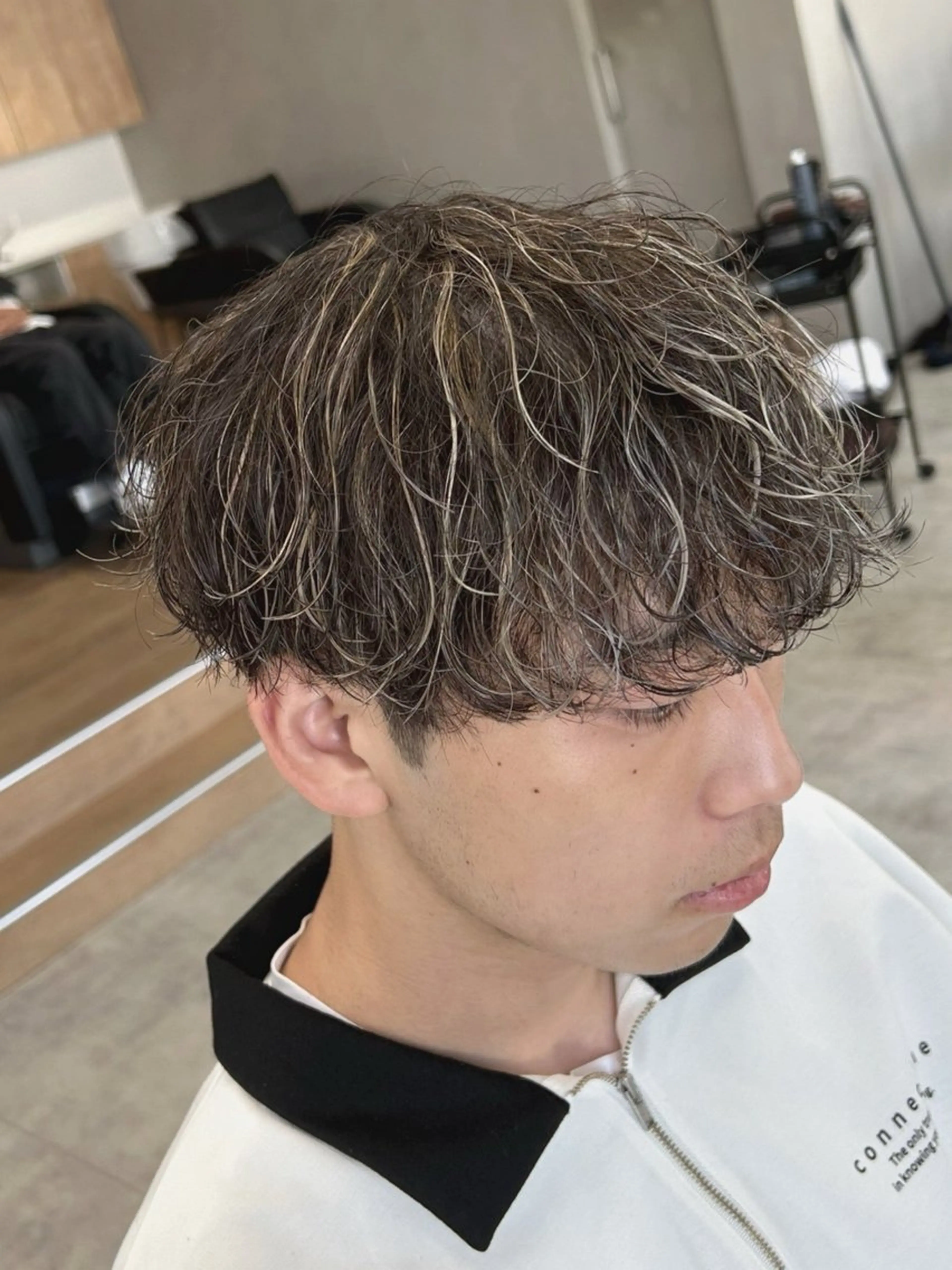 パーマ メンズ 🌼波巻き/ルーズ /酒井香奈🌼のヘアスタイル