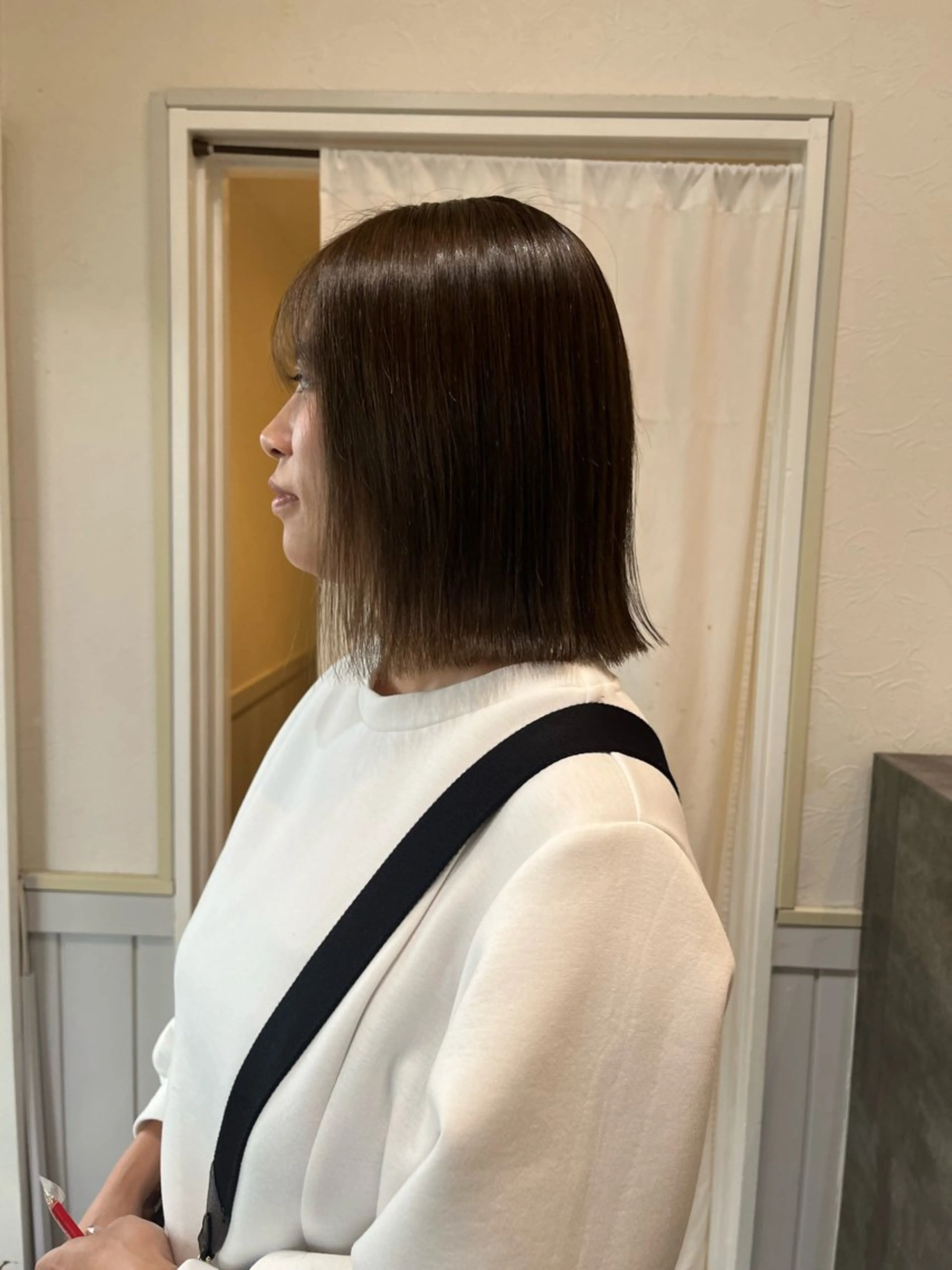 ミディアム カット ヘアカラー トリートメント 金沢市/美容師/ 岡島由希美のマツエク・マツパデザイン