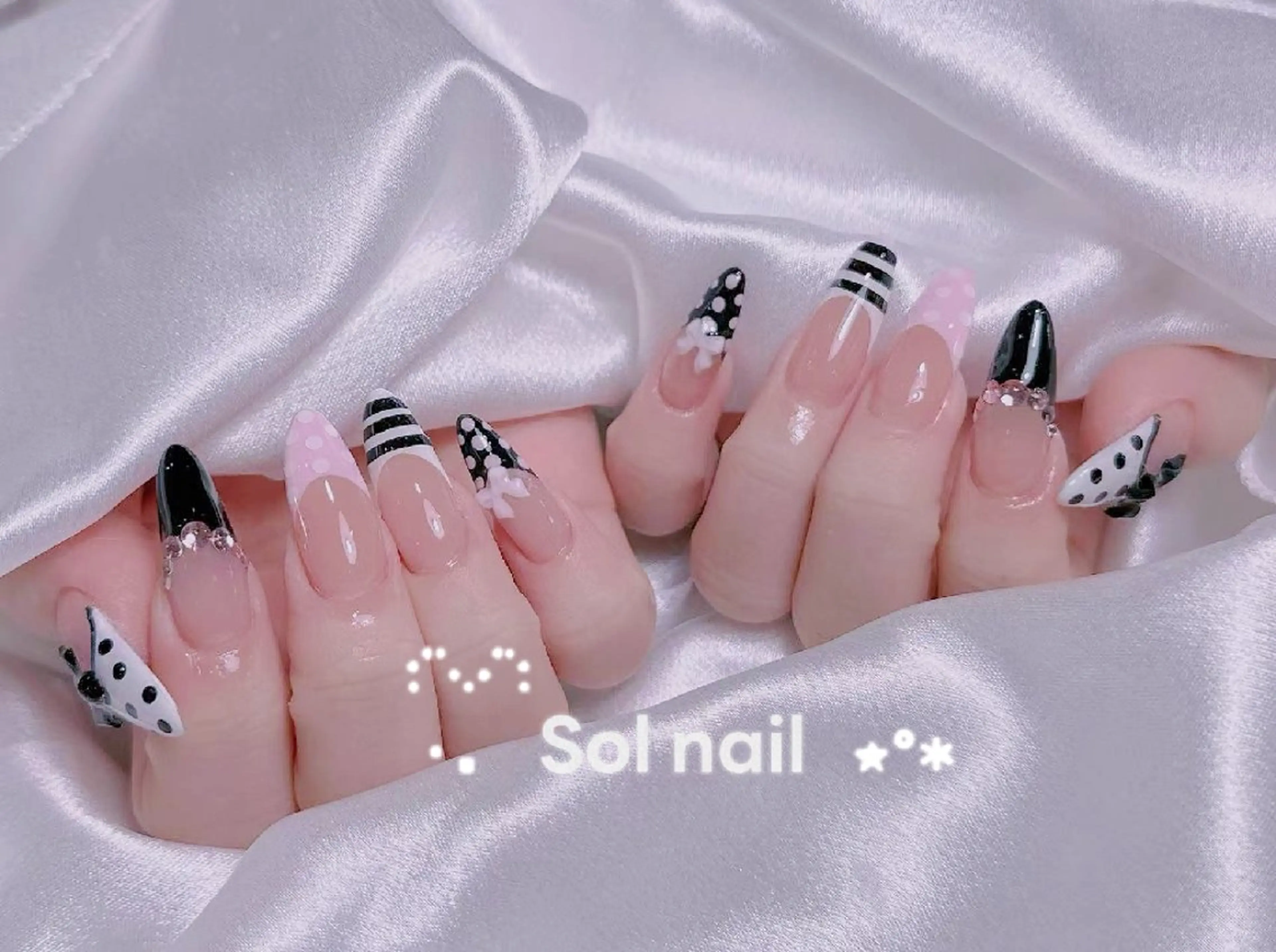 ネイル ハンドネイル ハンドケア パラジェル＆フィルイン取り扱いサロンSol Nail所属・Sol Nail ミネのネイルデザイン
