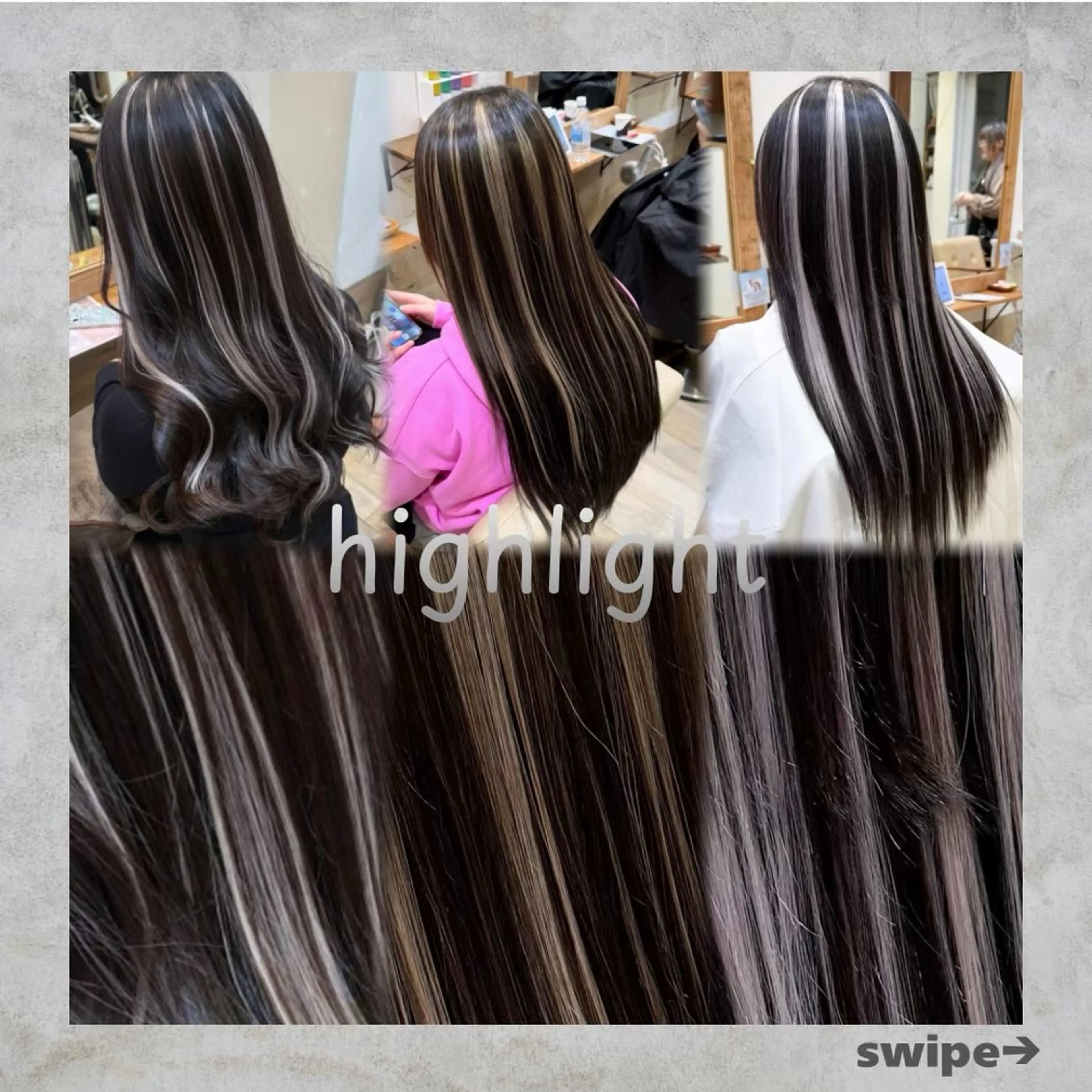 ロング エクステ SOU/エクステ /ダブルカラーのヘアスタイル