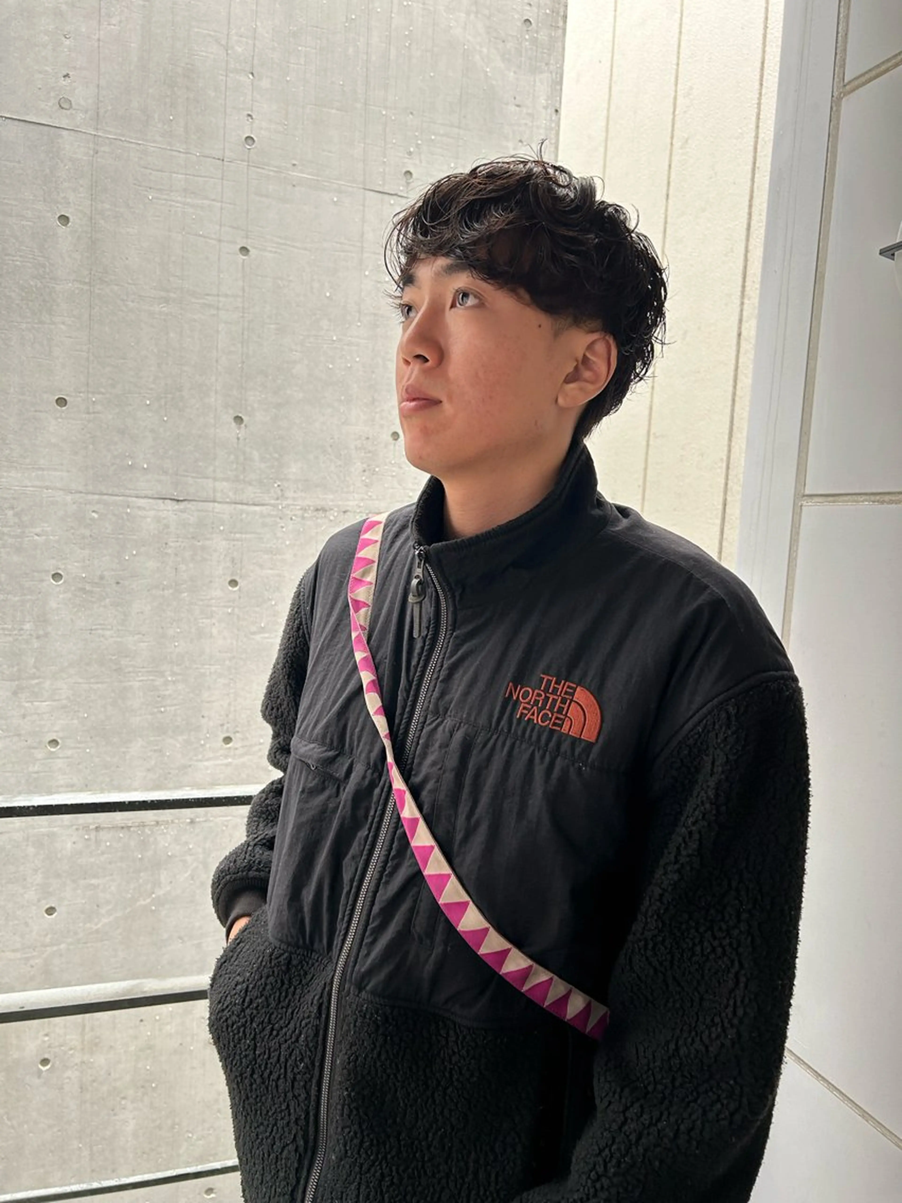 パーマ メンズ カット yumeka🩶ボブ 暖色/透け感カラーのヘアスタイル