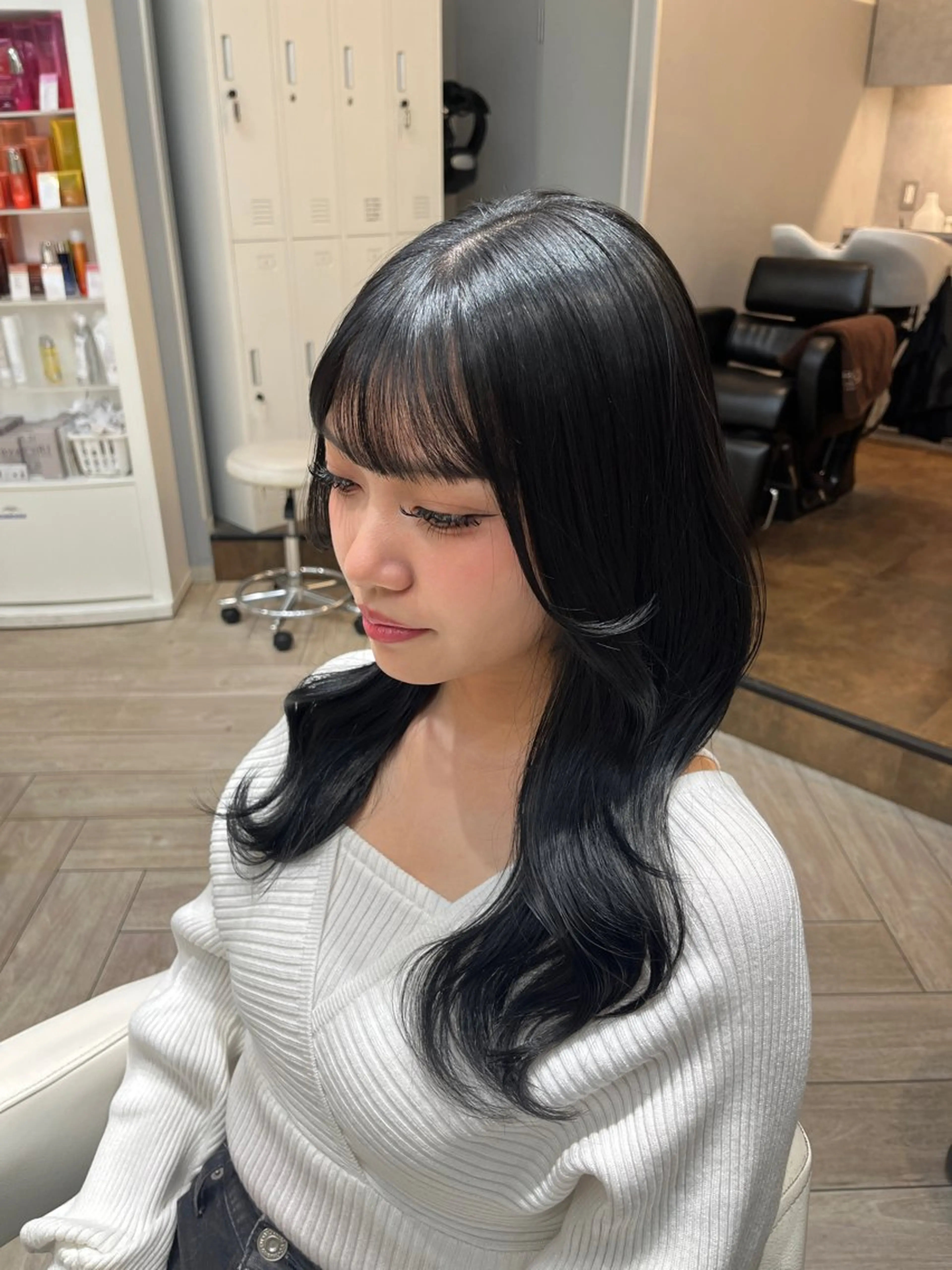ロング カット ヘアカラー AVANCE. chisatoのヘアスタイル