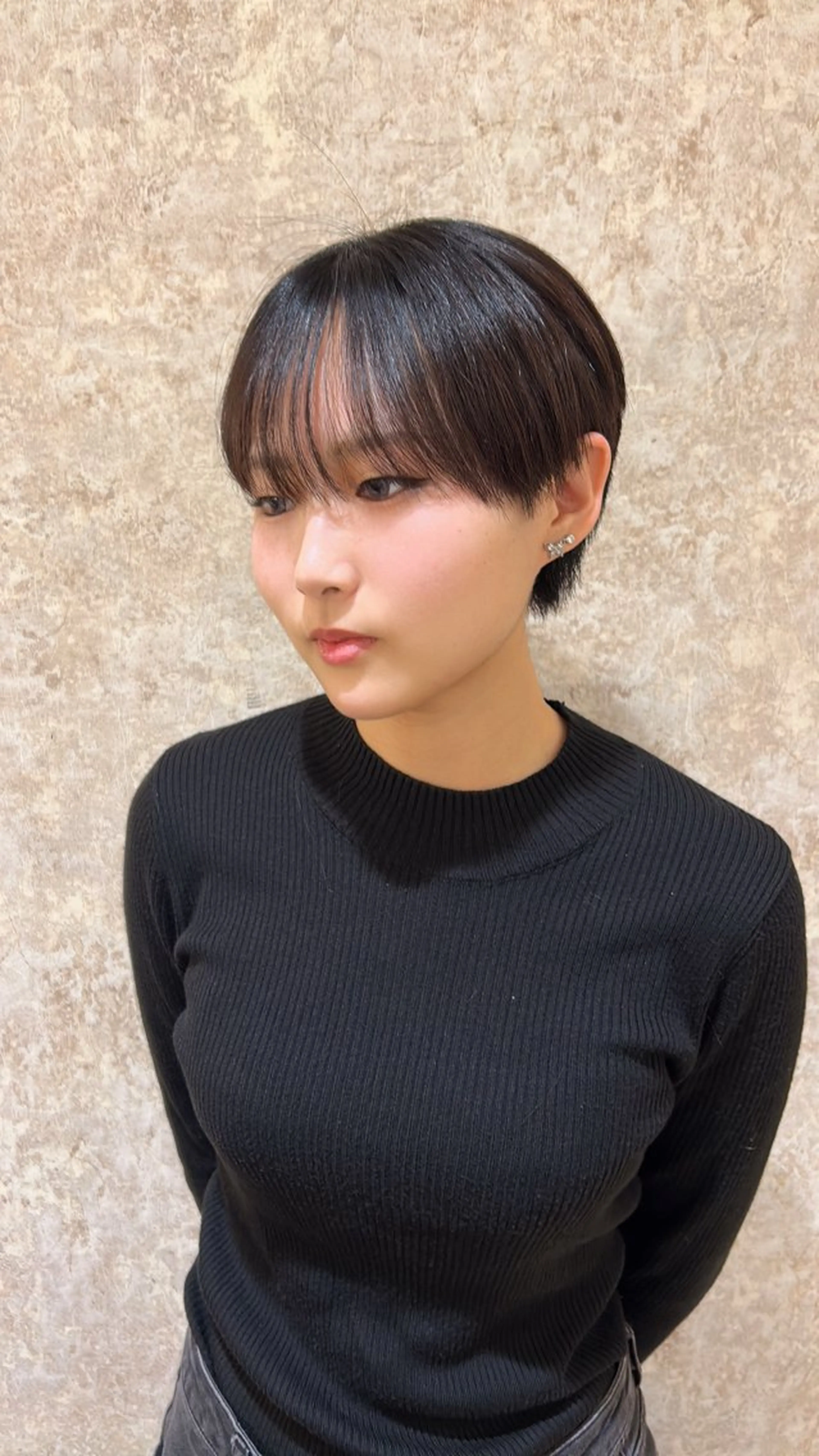 ショート ショートヘア 飯田 大樹のヘアスタイル
