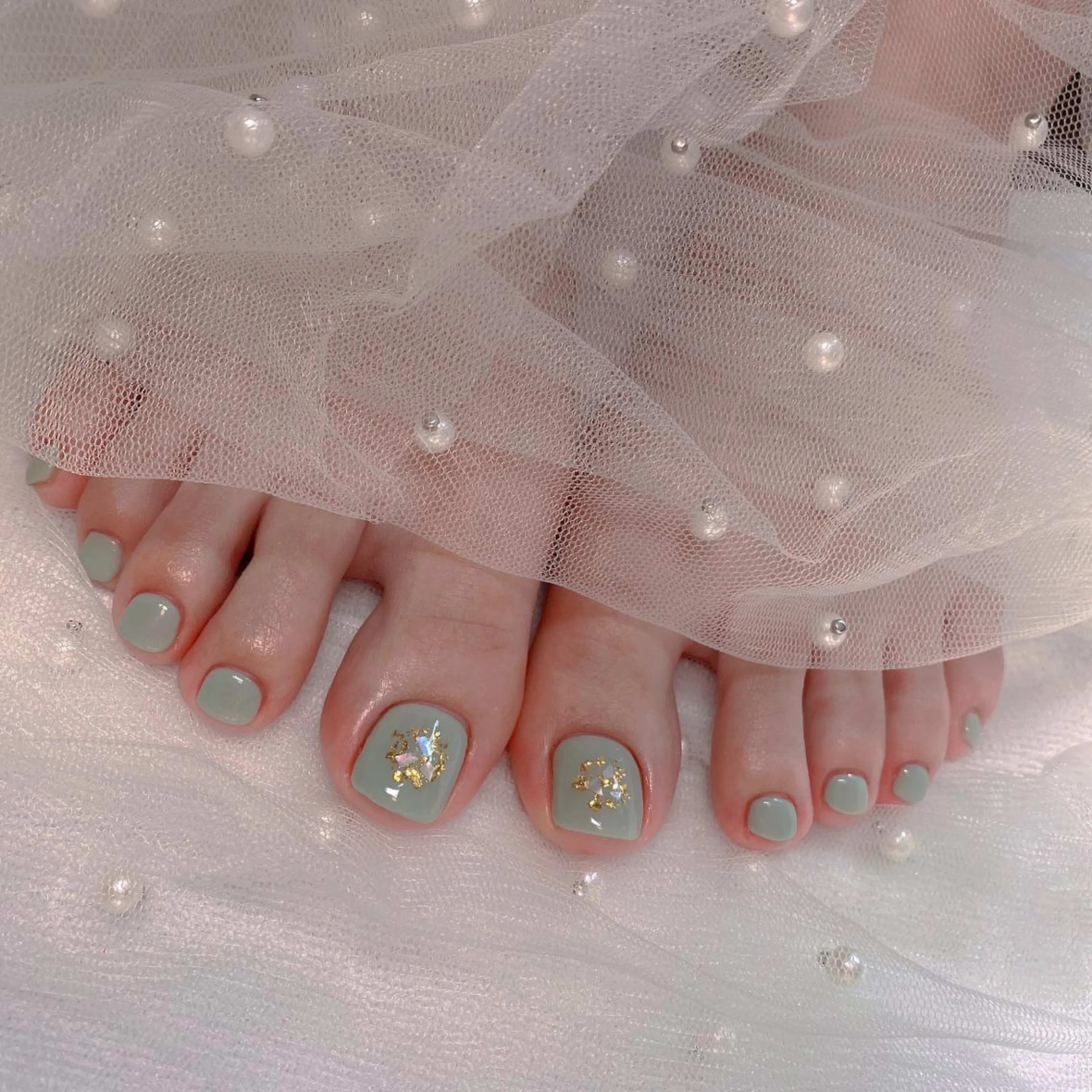 フット　ワンカラー　新規オフ無料の写真