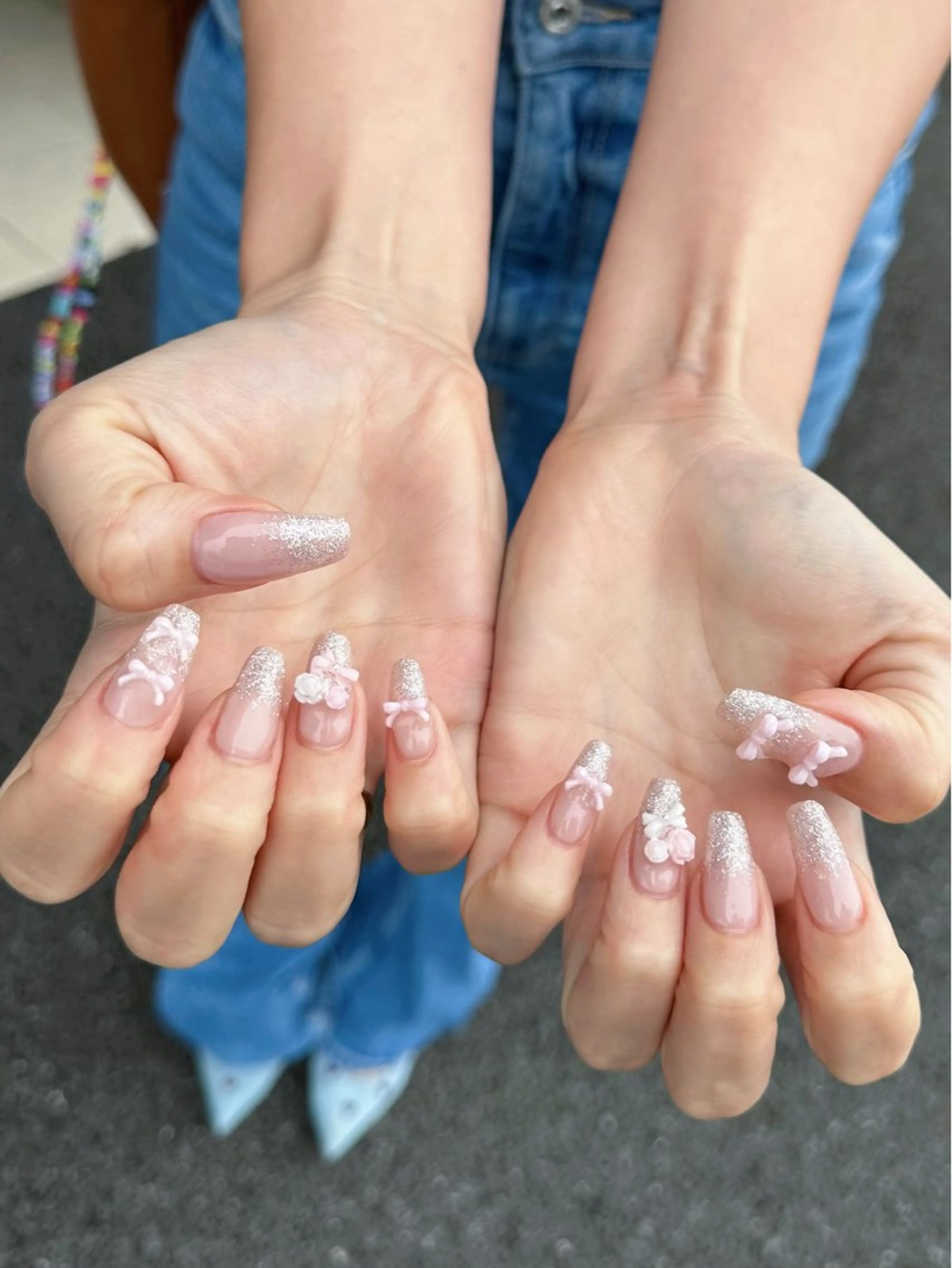 ネイル 【Eclat ｴｸﾗ】nail＆beauty所属・Eclat〔ｴｸﾗ〕 MOEKA𝜗𝜚*のネイルデザイン