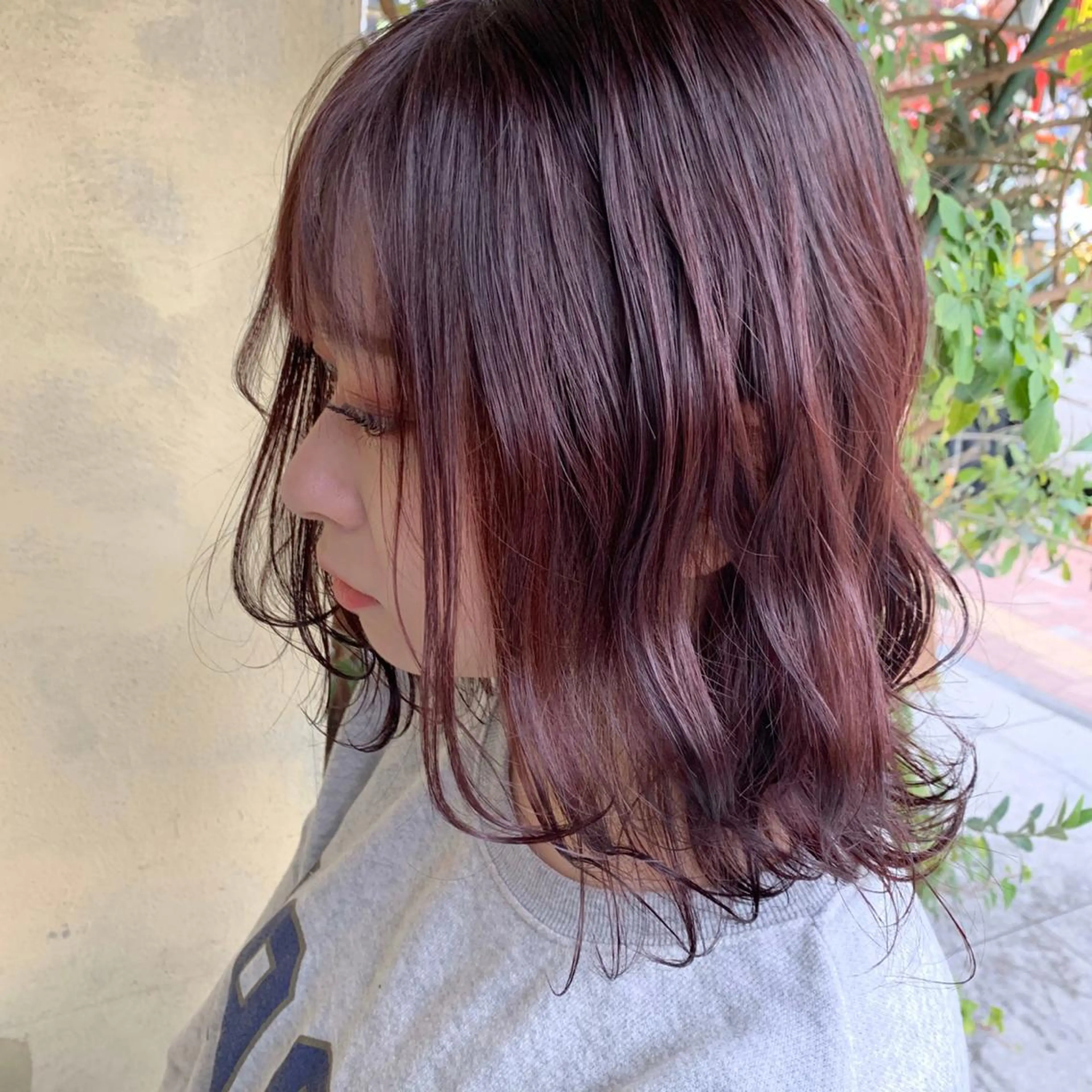 ミディアム カラー ブリーチ ピンクカラー バイオレットカラー ヘアカラー 艶髪／髪質改善 ♡Tsuzumiのその他イメージ