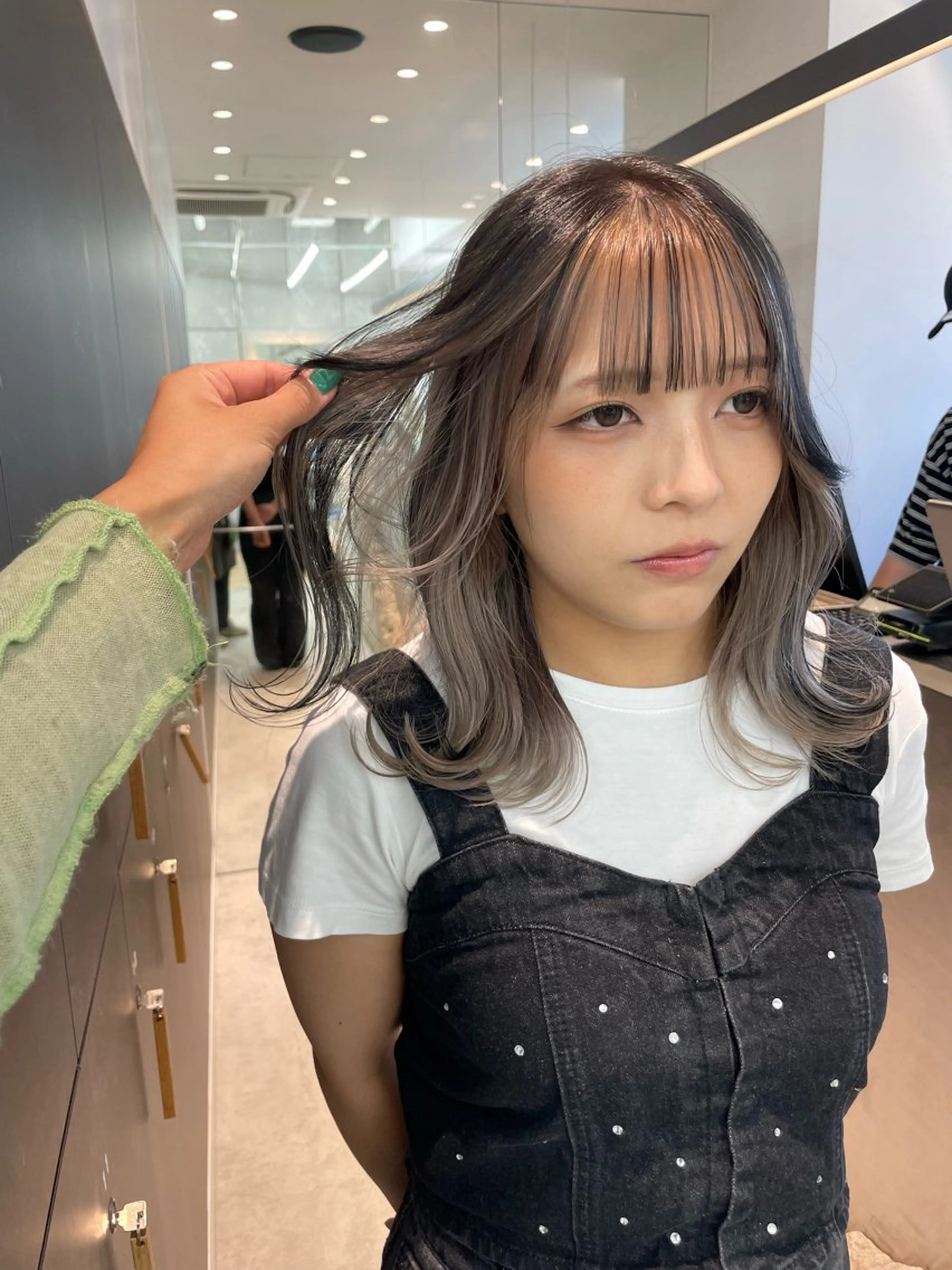 ミディアム カラー カット ヘアカラー トリートメント ♥️ブリーチ/ボブ/ レイヤー♥️maiのヘアスタイル