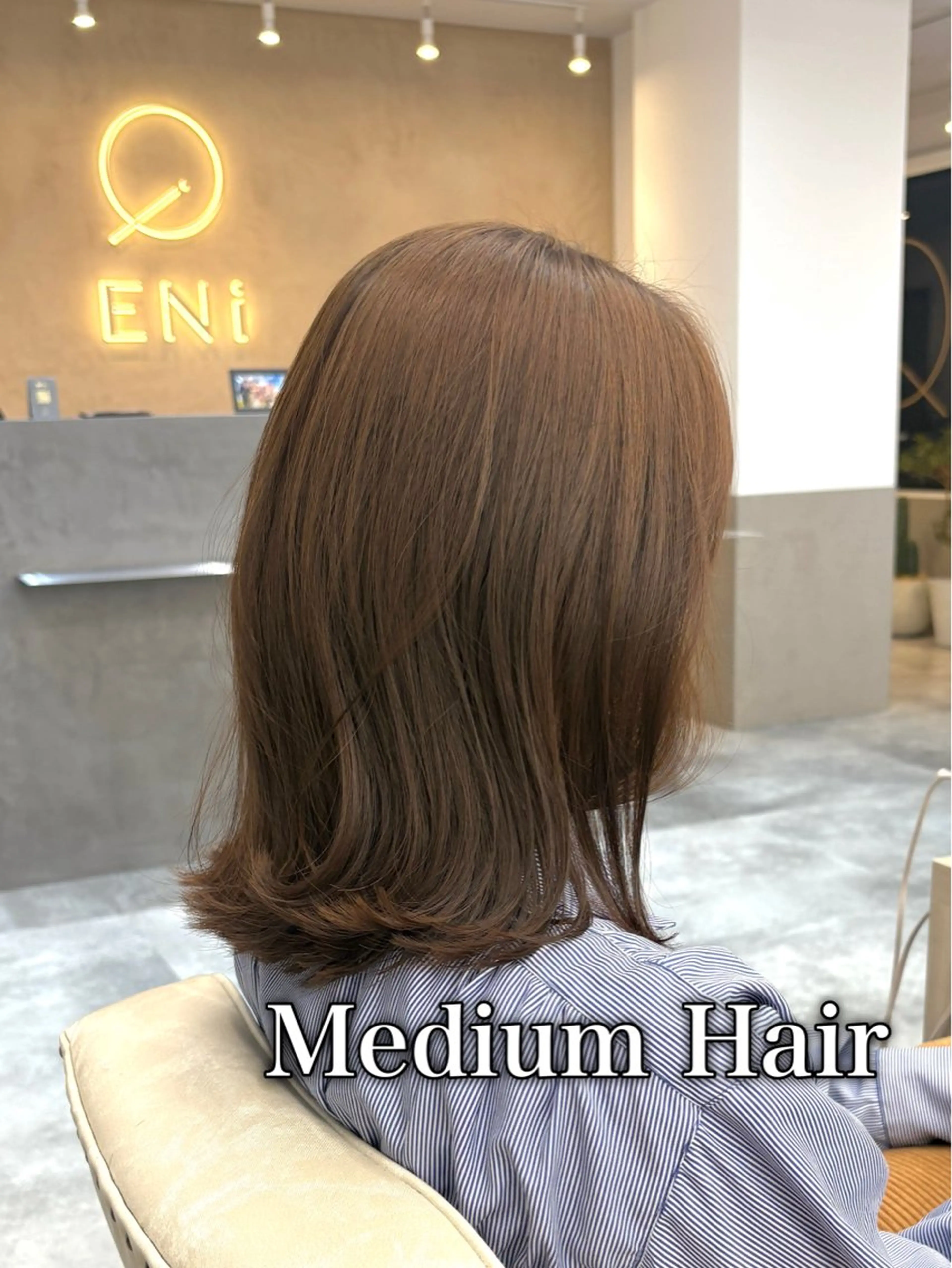 ミディアム 紅葉☘ ̖́- /似合わせカットのヘアスタイル