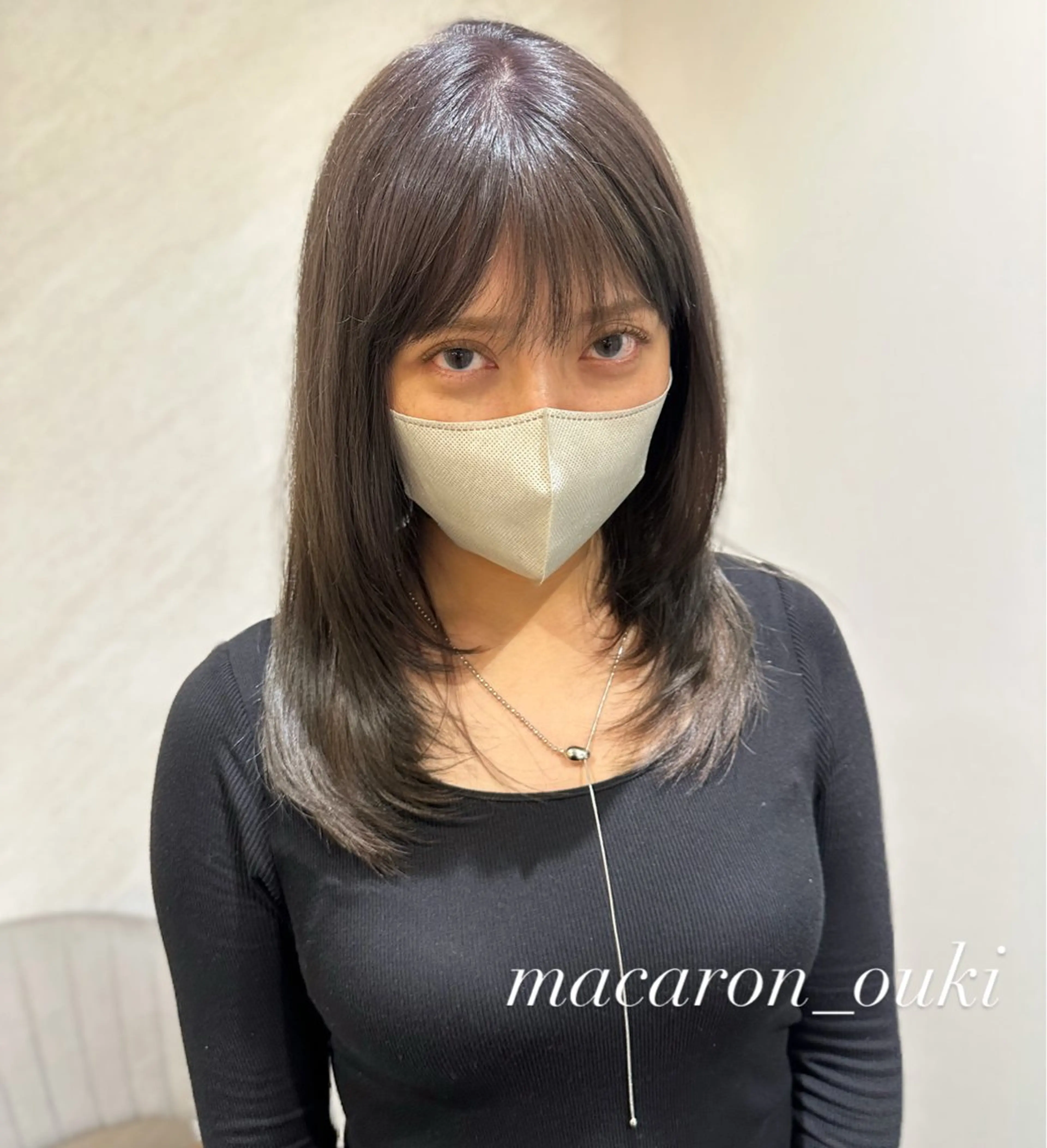 セミロング 佐藤 生基のヘアスタイル