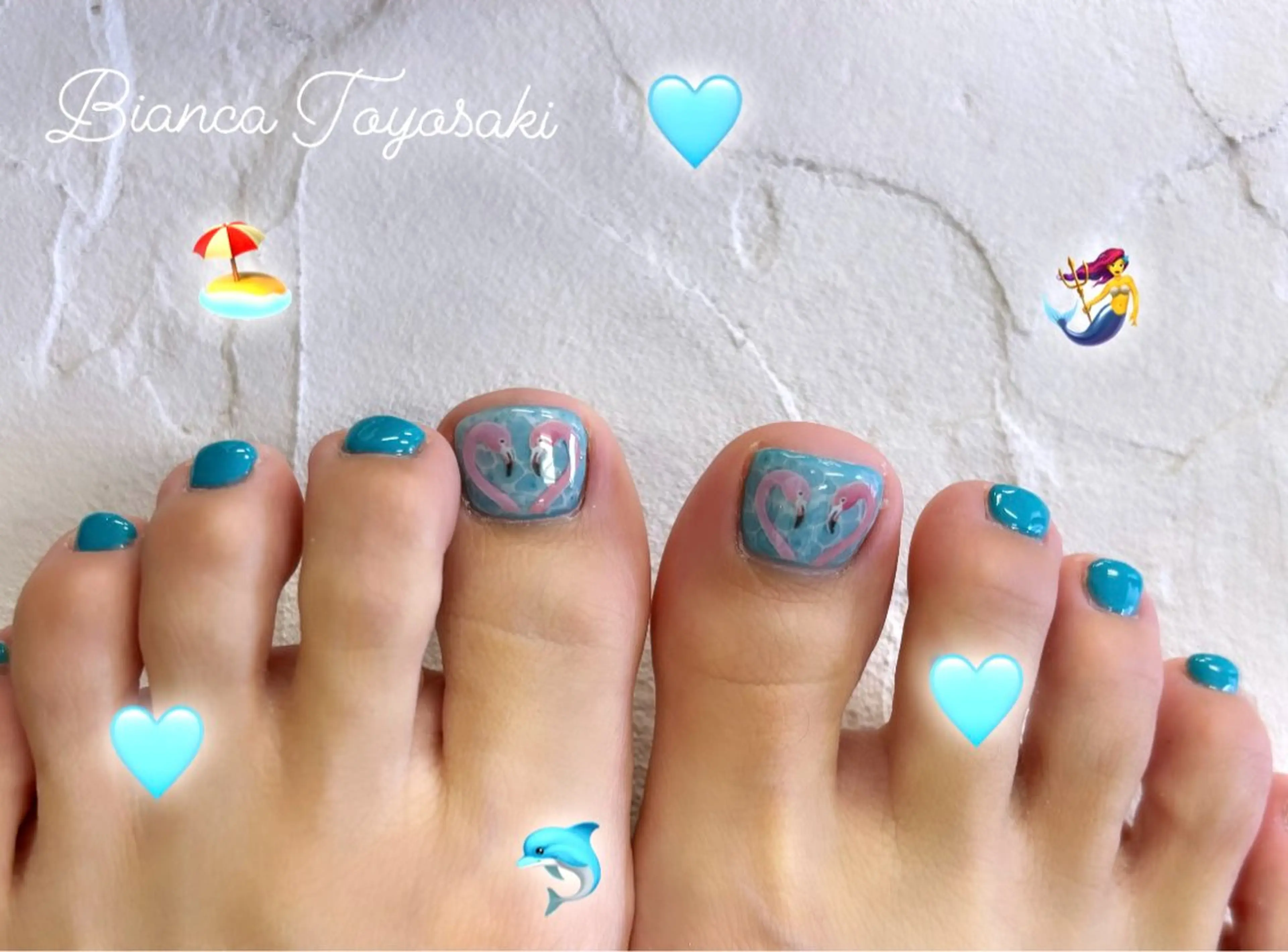 ネイル タマキ リノ　ビアンカ豊崎のネイルデザイン