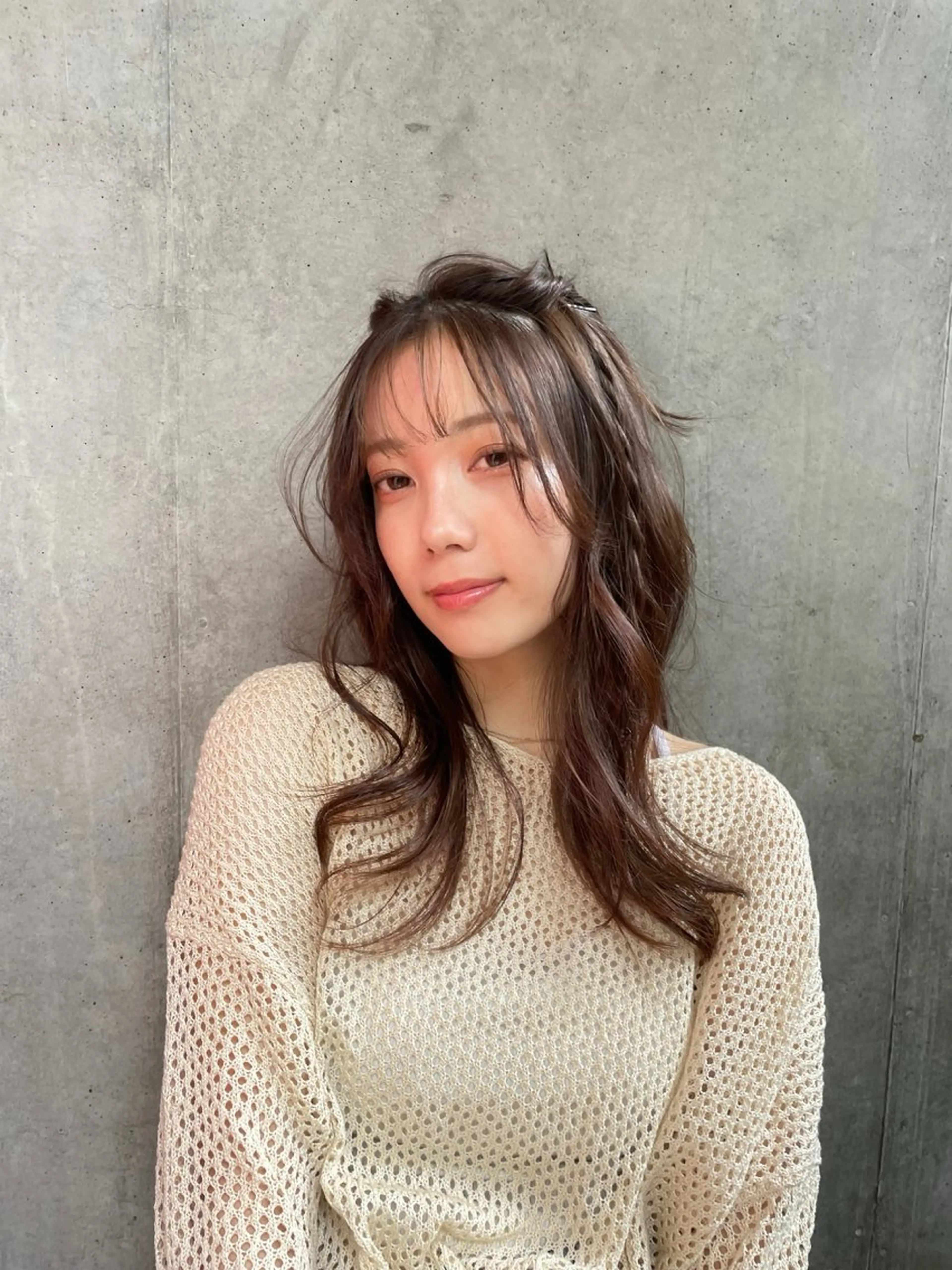 ミディアム 髪質改善/縮毛/新宿 🫧SUZUKA🫧のヘアスタイル