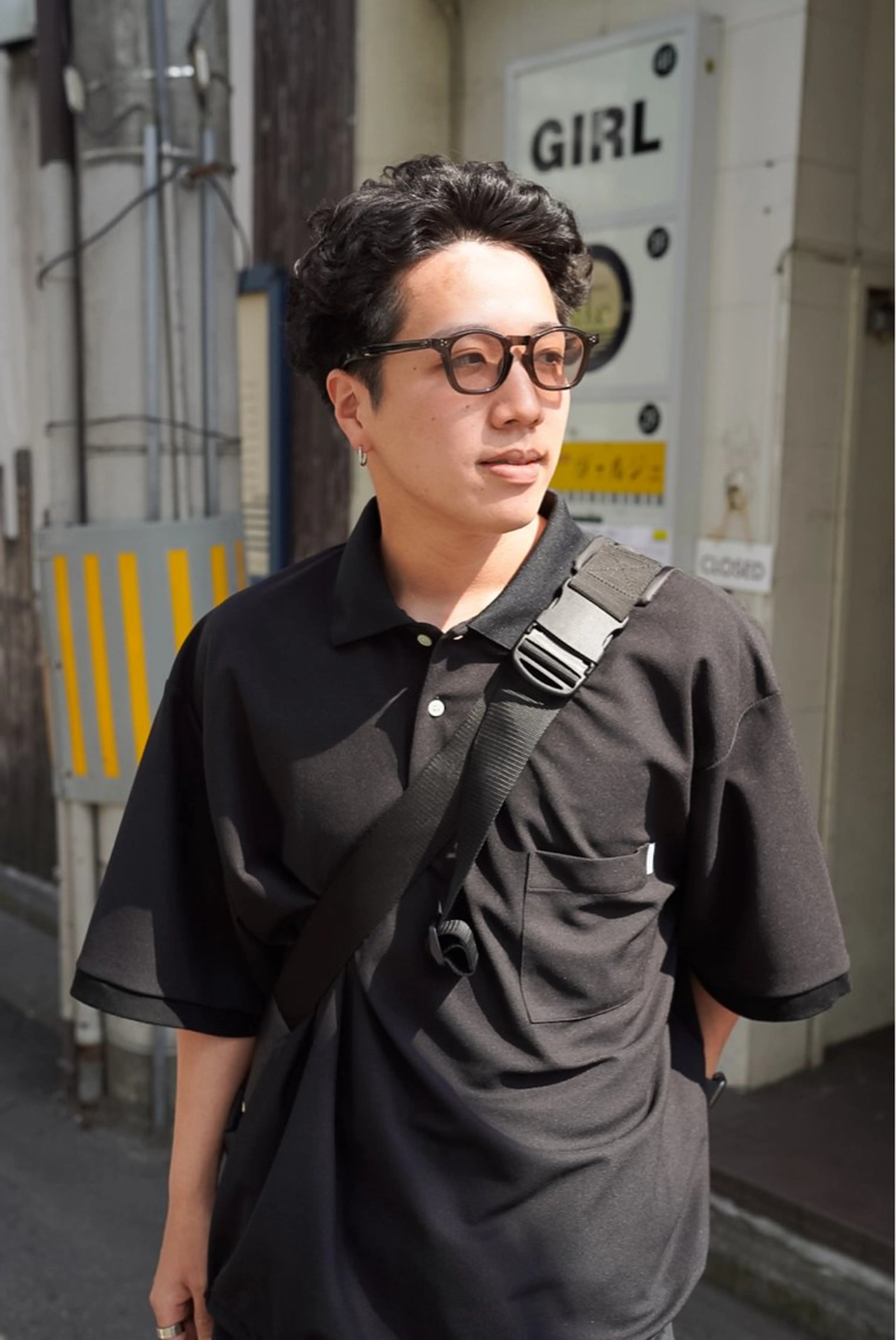 ショート パーマ 千葉 慎也のヘアスタイル