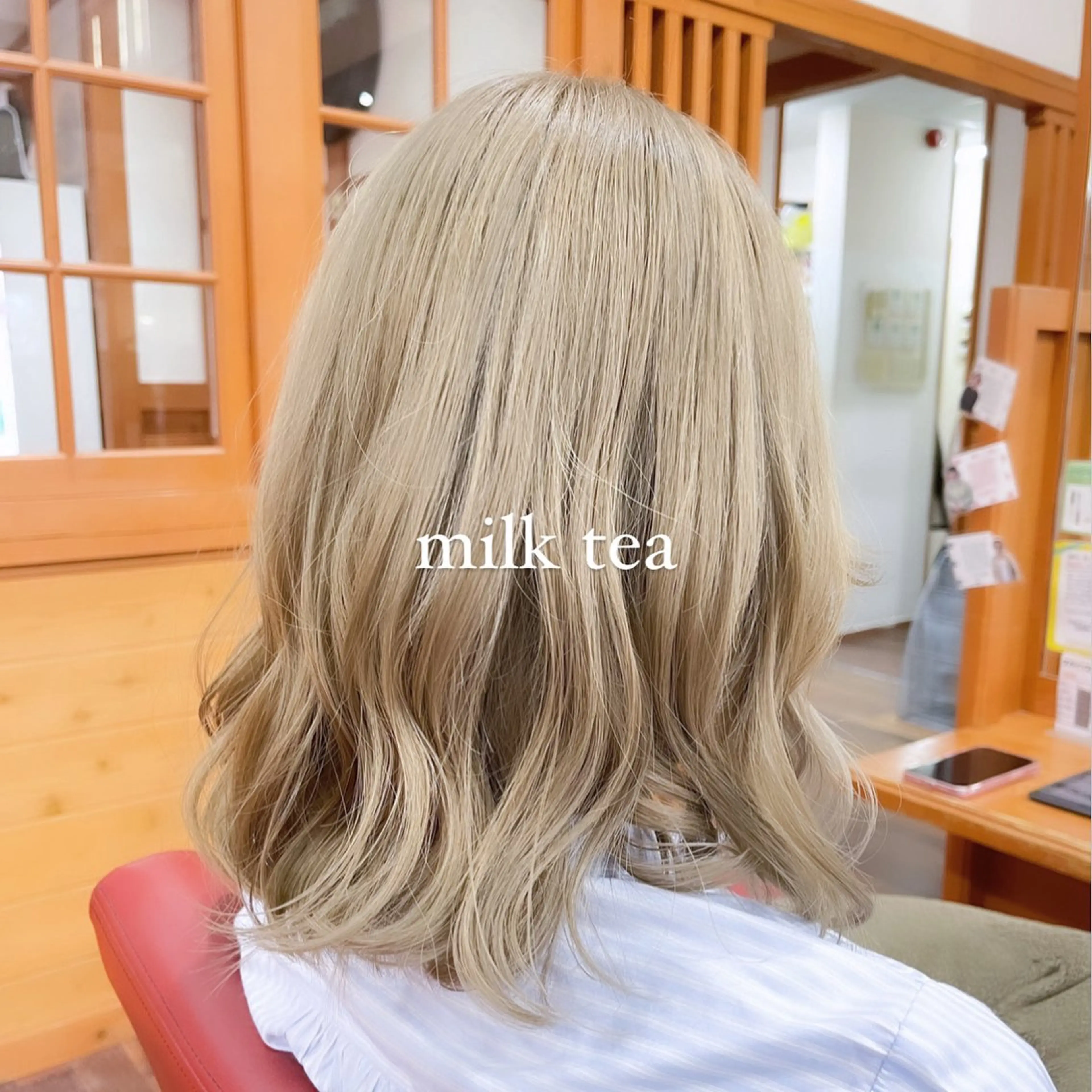 松岡限定🐼❤️‍🔥【ブリーチ込み】ﾊｲﾄｰﾝｶﾗｰ+Aujuaトリートメント（SB込み）❤️‍🔥の写真