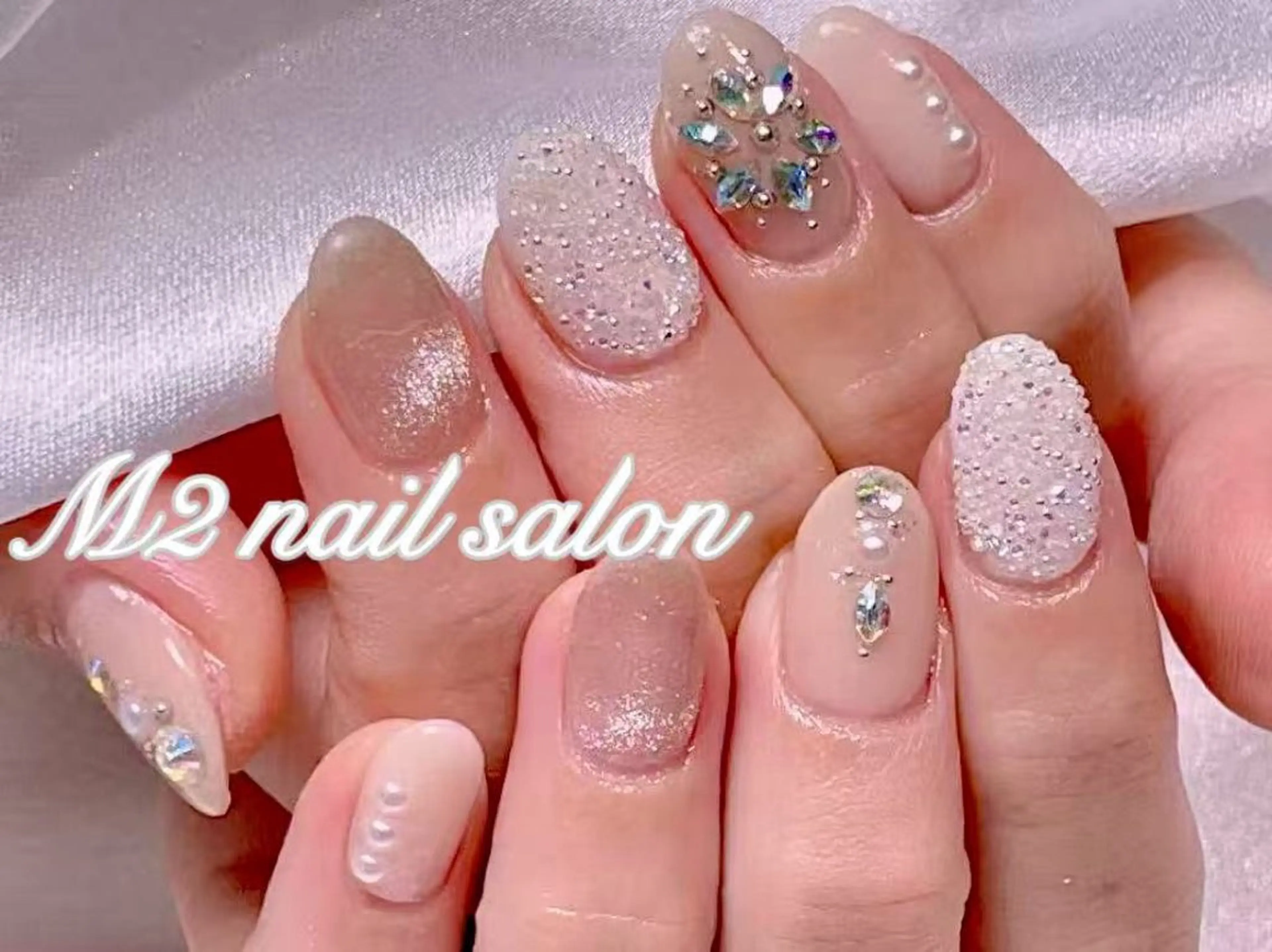 ネイル ハンドネイル 長さだし専門店 M2 rikaのネイルデザイン