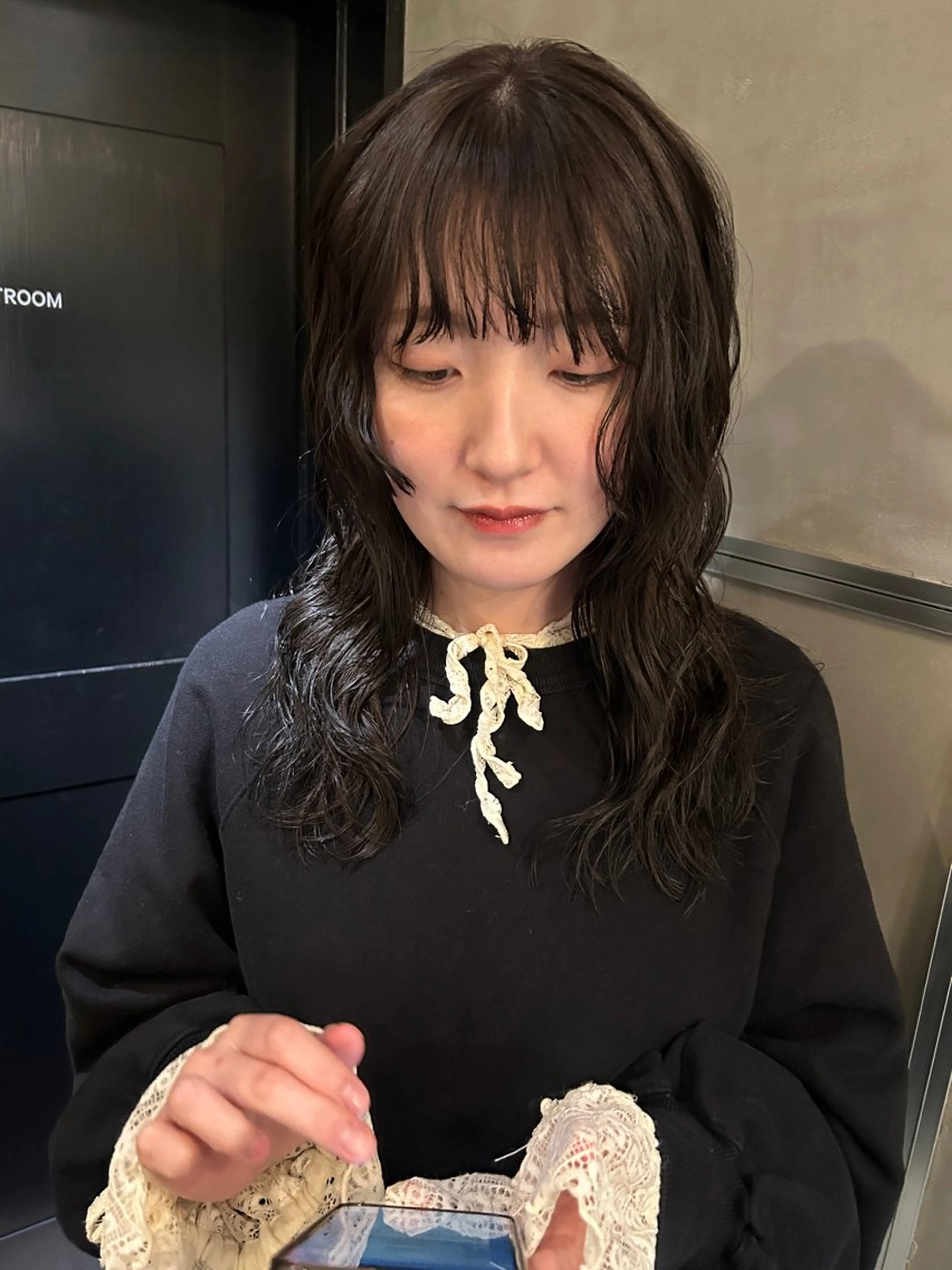 セミロング カラー カット ヘアカラー トリートメント デザイン/アレンジ ❤︎イシイレイのヘアスタイル