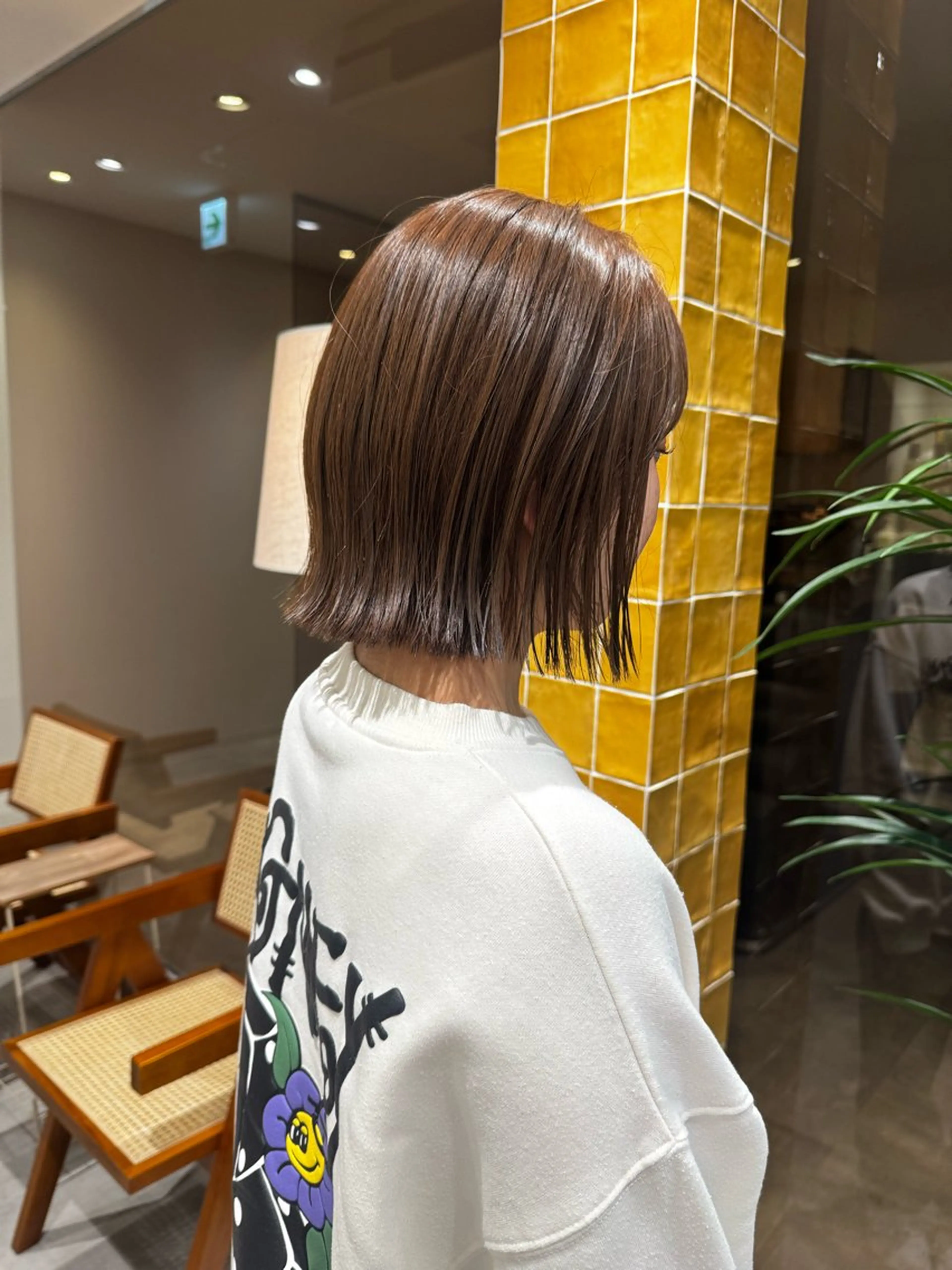 ショート カラー ボブ美容師💛 AYUMIのヘアスタイル