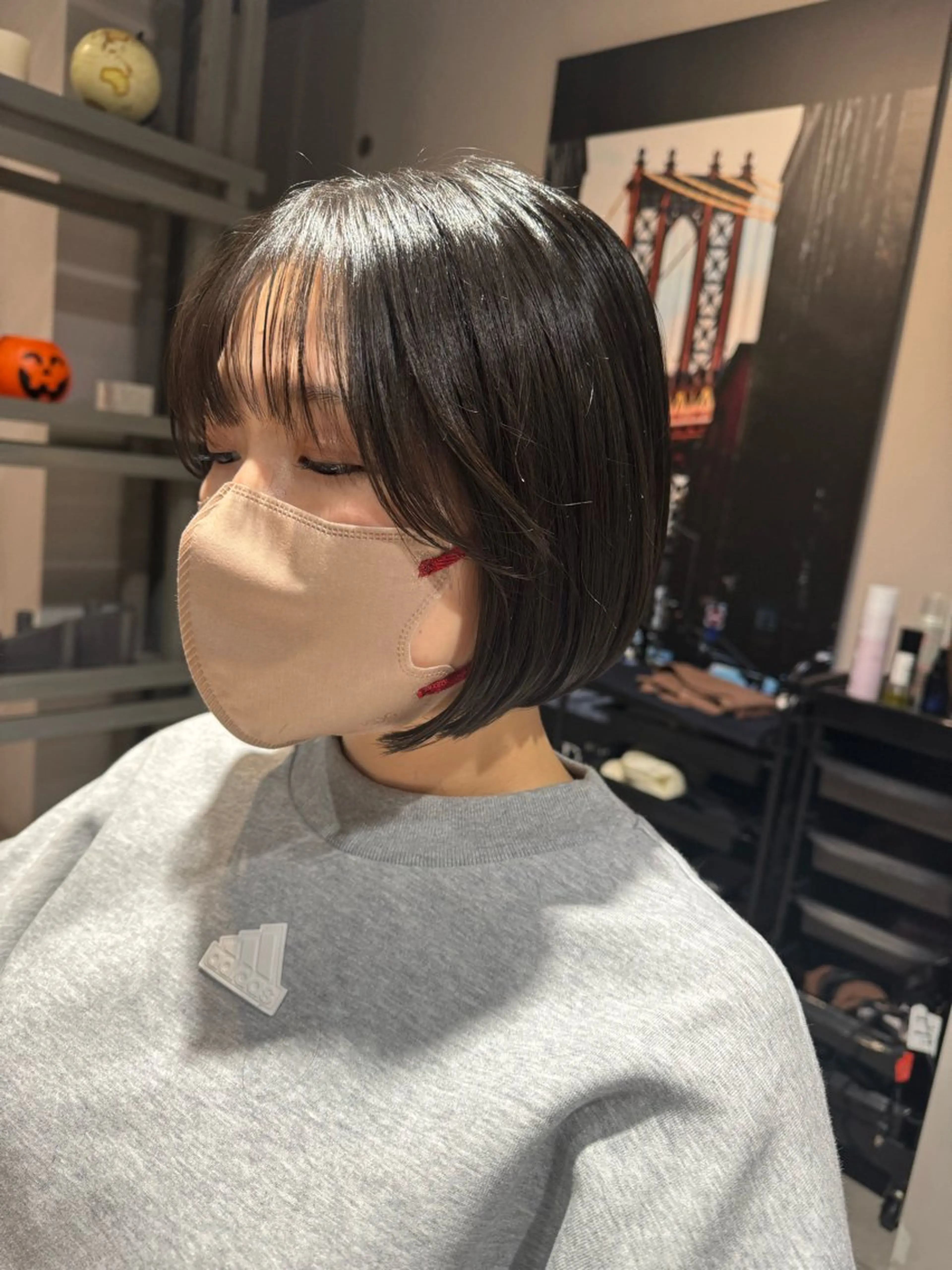 ショート ボブ カット Dxxxx III所属・女性目線の大人 メンズ*Ayakaのヘアスタイル