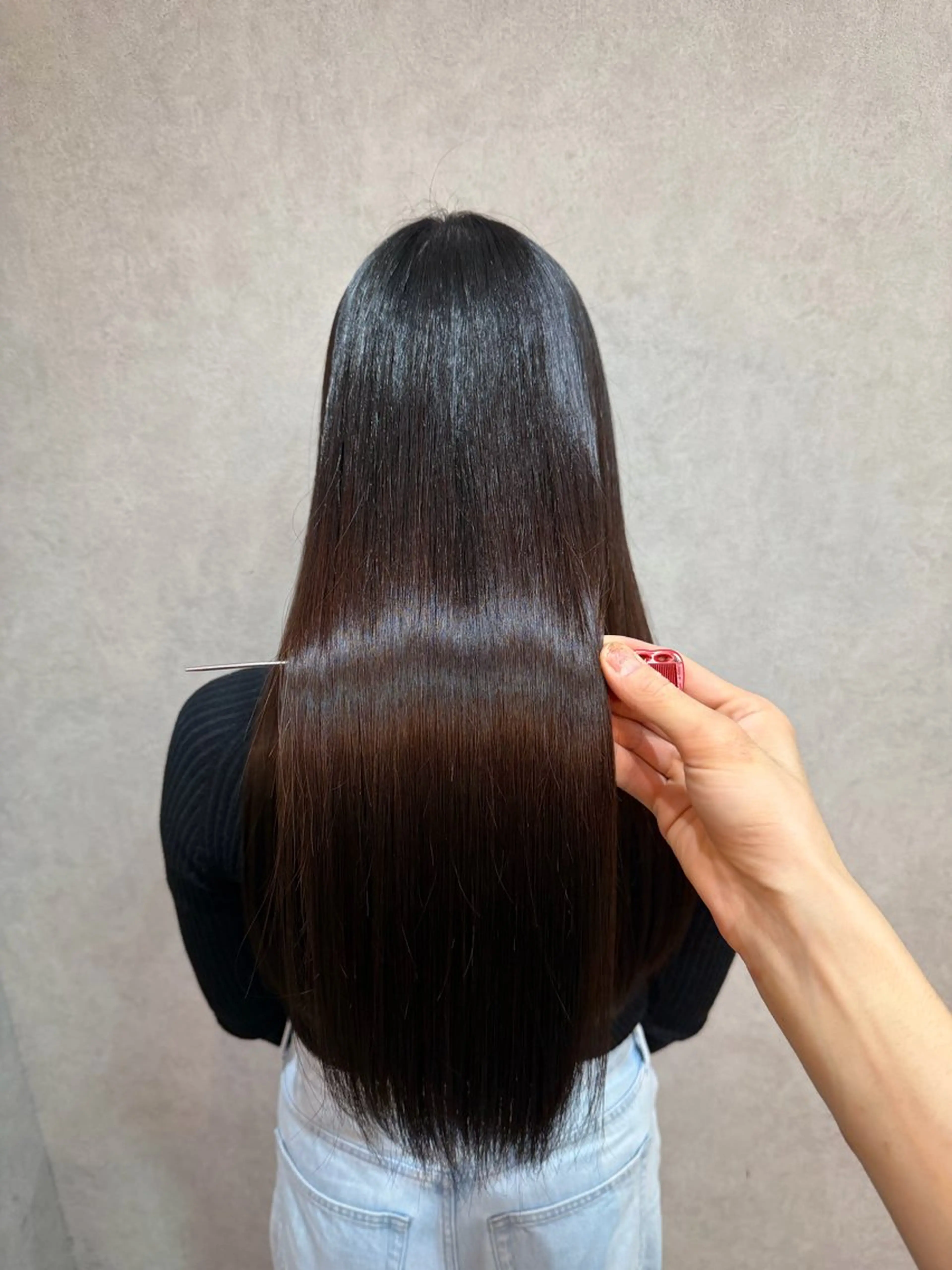 ロング カット トリートメント ar clip表参道所属・髪質改善/透明感カラ ーKYOSUKE⛓️のヘアスタイル