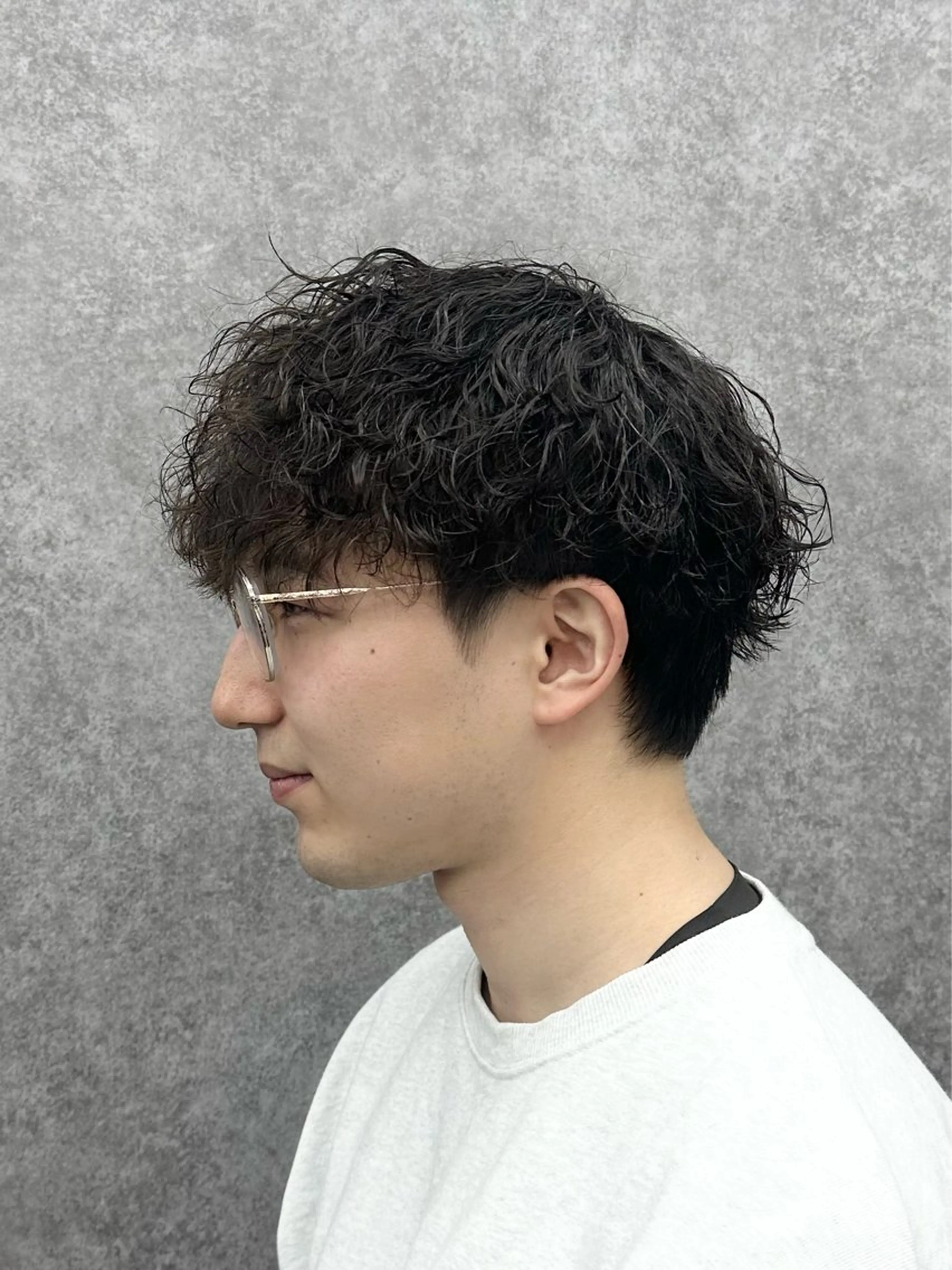 ショート パーマ カット パーマ ヘアセット 🔥シャドウパーマ 特化🔥勇斗のヘアスタイル