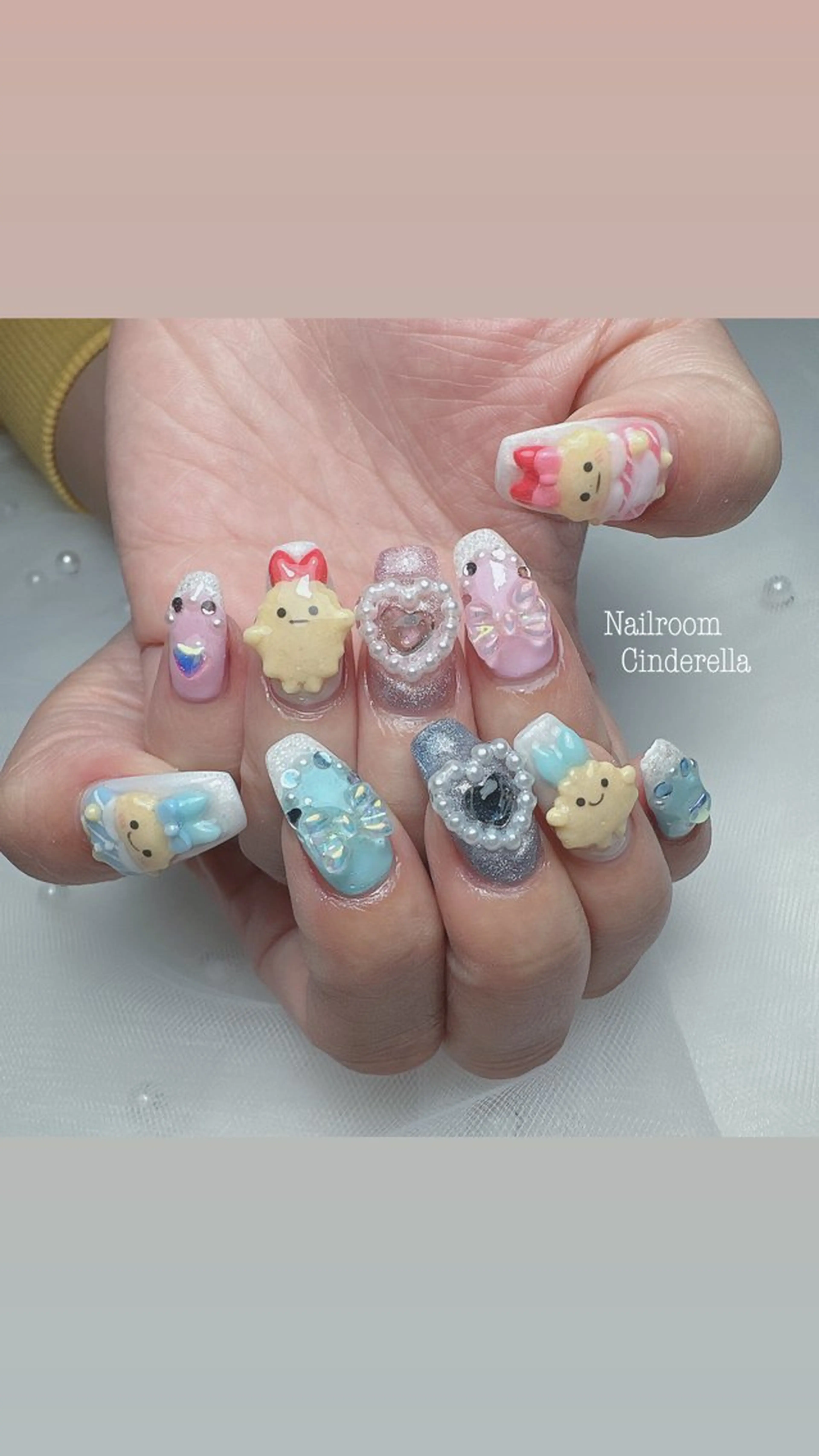 ネイル Nailroom. Cinderellaのネイルデザイン