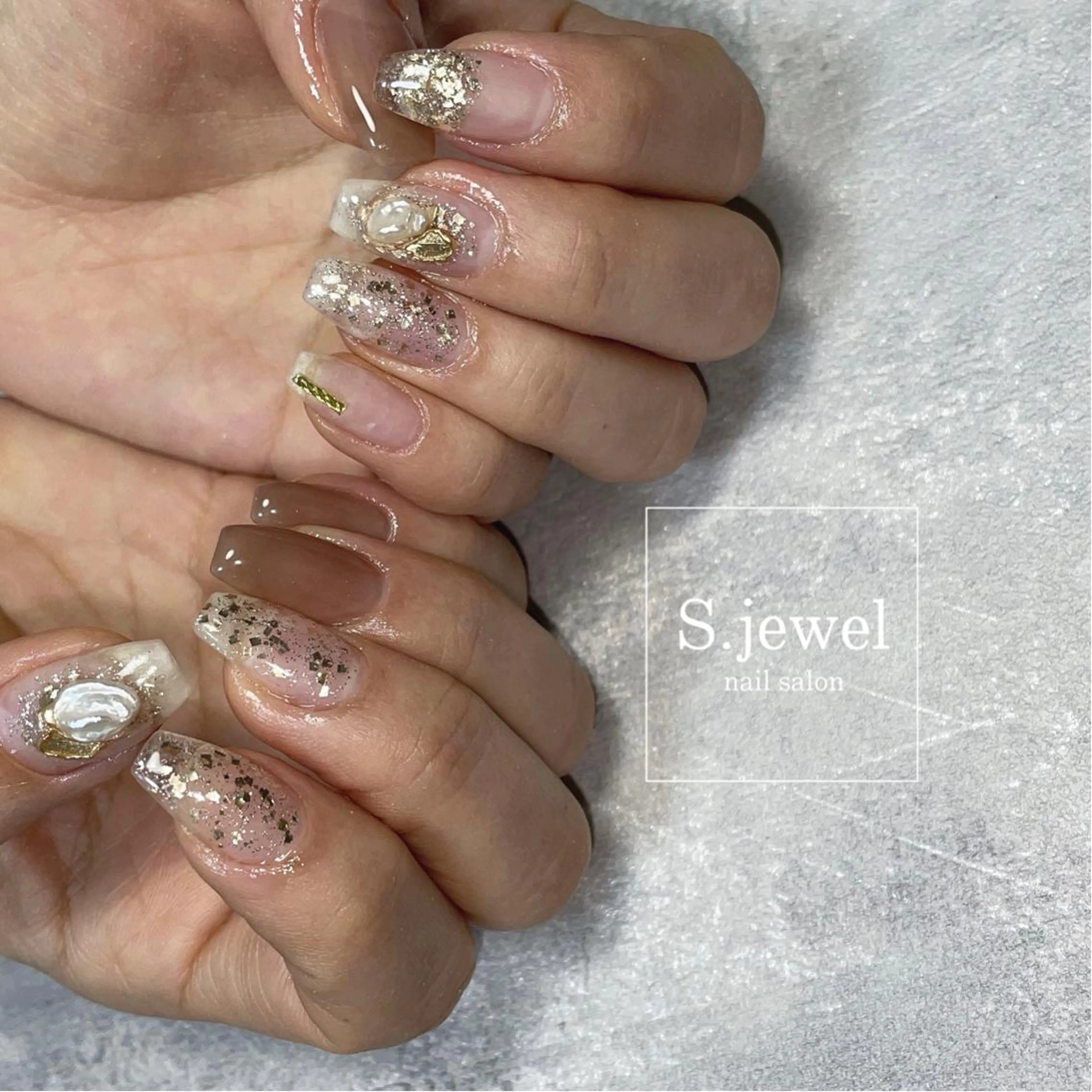 ネイル S♡JEWEL所属・S. JEWELのネイルデザイン