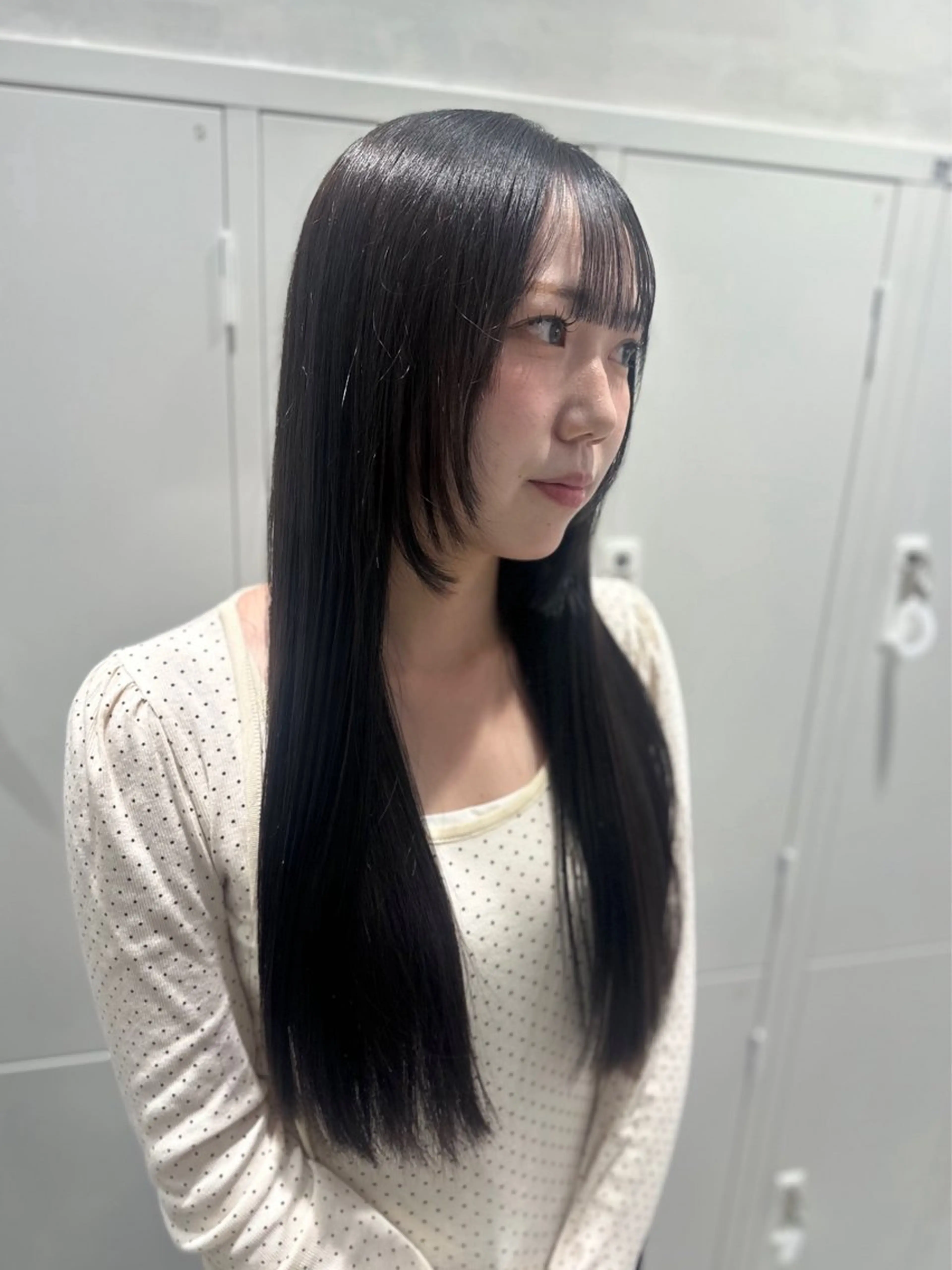 ロング カラー カット ヘアカラー トリートメント 🪞個室サロン/韓国 艶髪/keito🪞のヘアスタイル