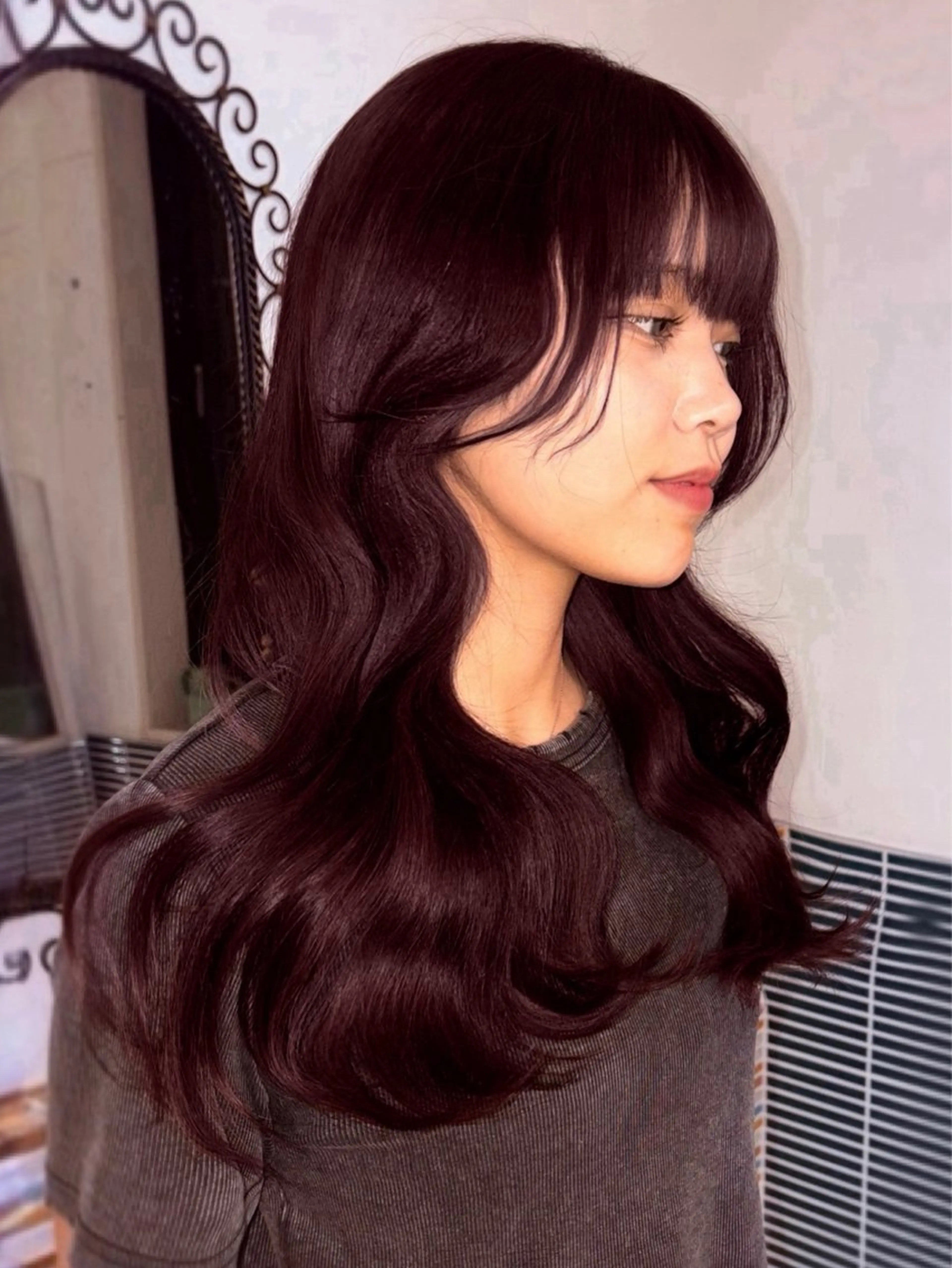 ロング ヘアカラー ★梅田似合わせカラー ちどり★のヘアスタイル