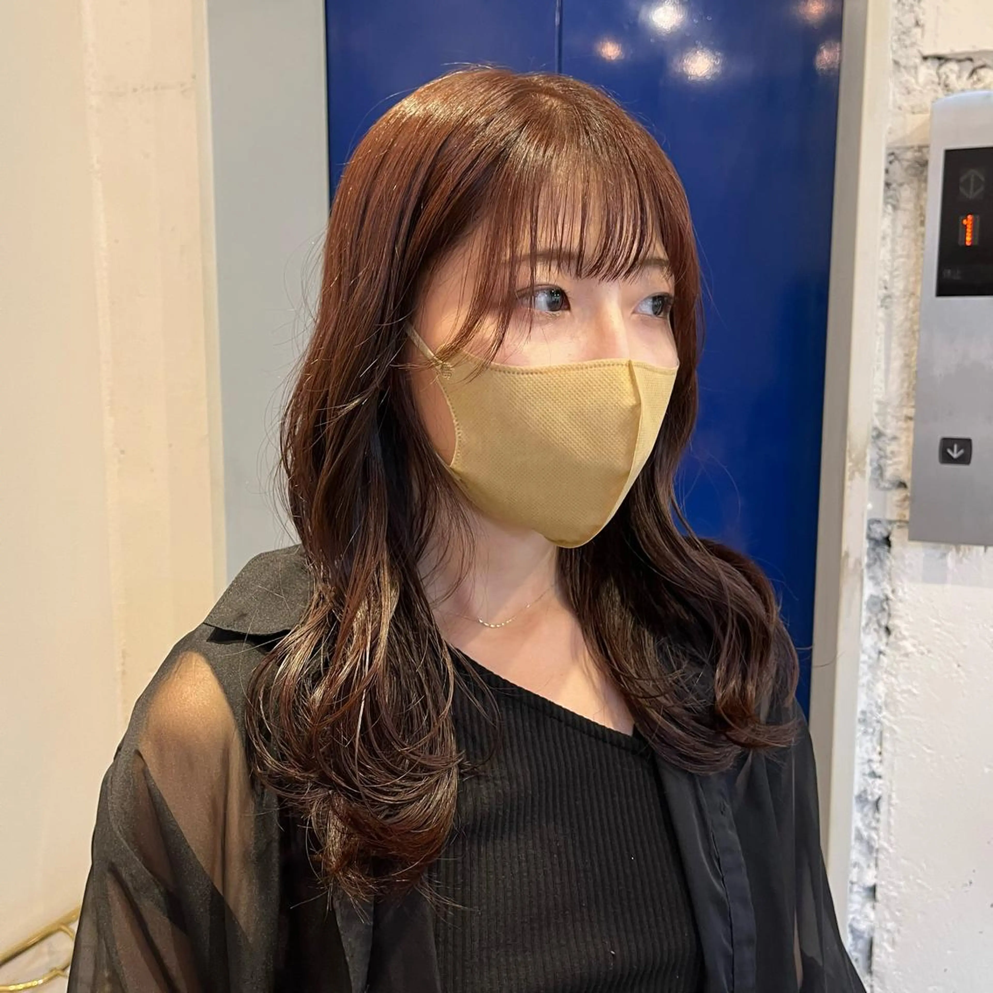 セミロング カラー カット ヘアカラー トリートメント RYOMA/ 似合わせ🎧🤍のヘアスタイル