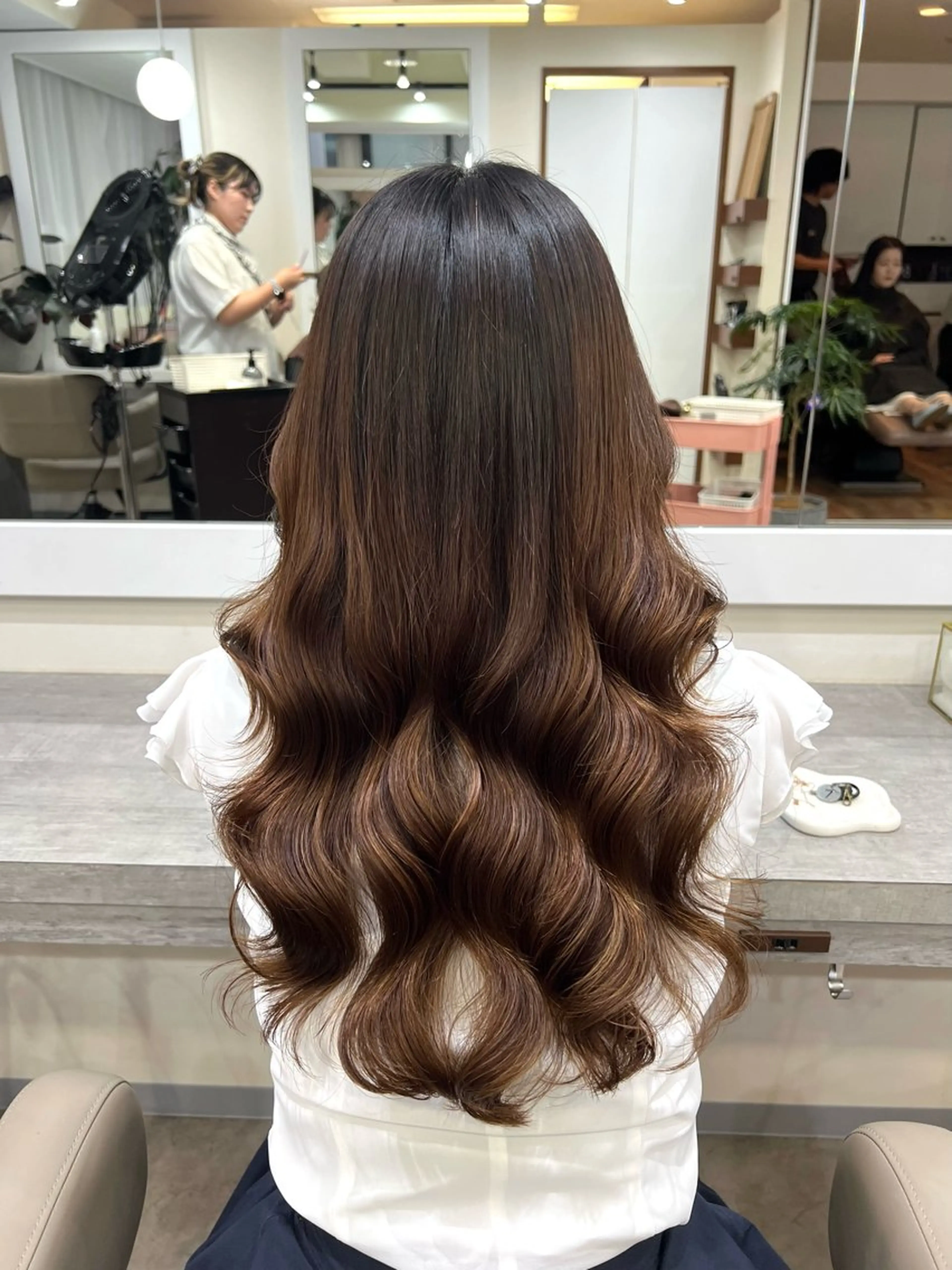 ロング 韓国風ヘア ace share salon所属・韓国風パーマ/ 菅沼 成郷のヘアスタイル