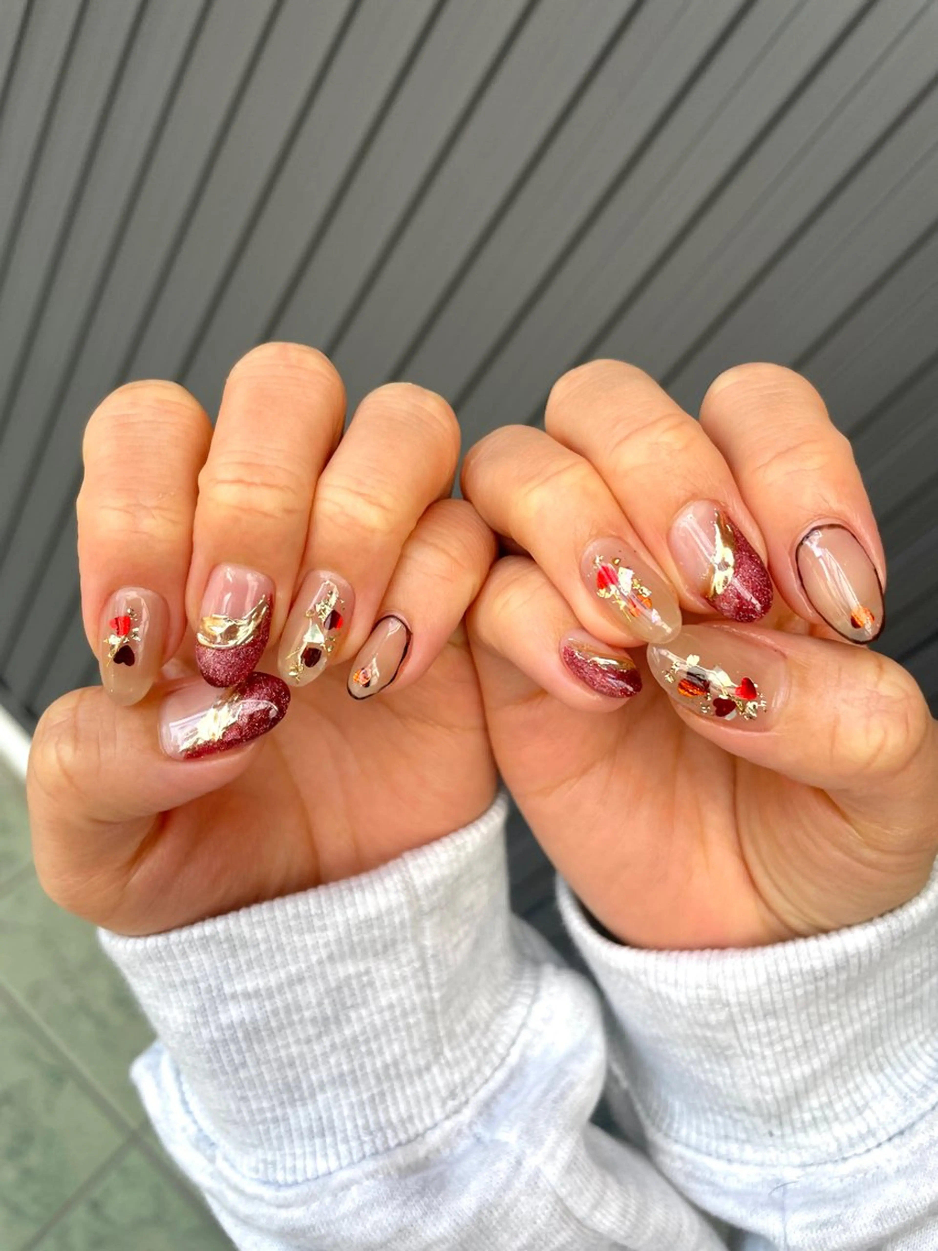 ネイル バレンタイン nailroom.. shikiのネイルデザイン
