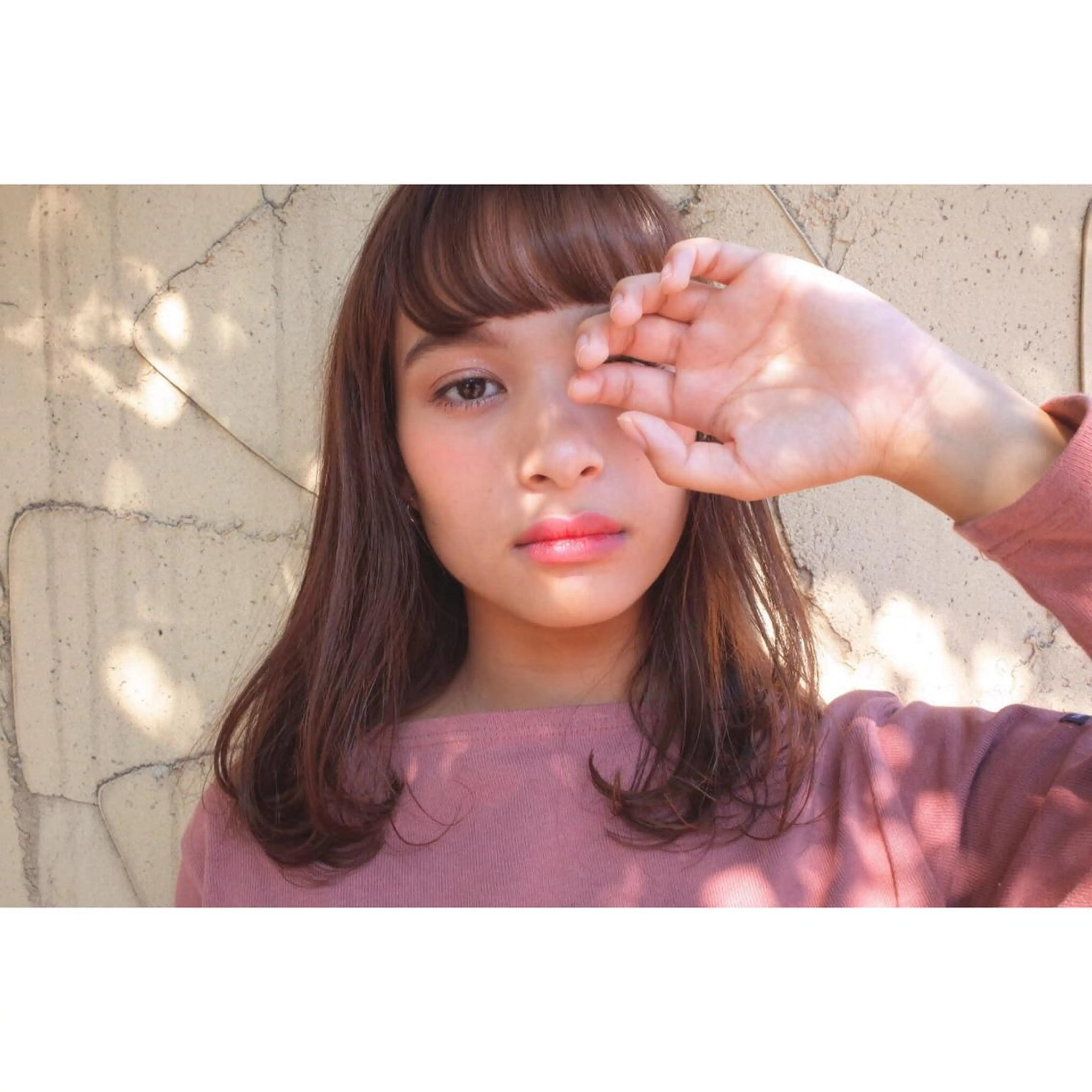 ミディアム パーマ ミディアムパーマ Musiiik hairのヘアスタイル