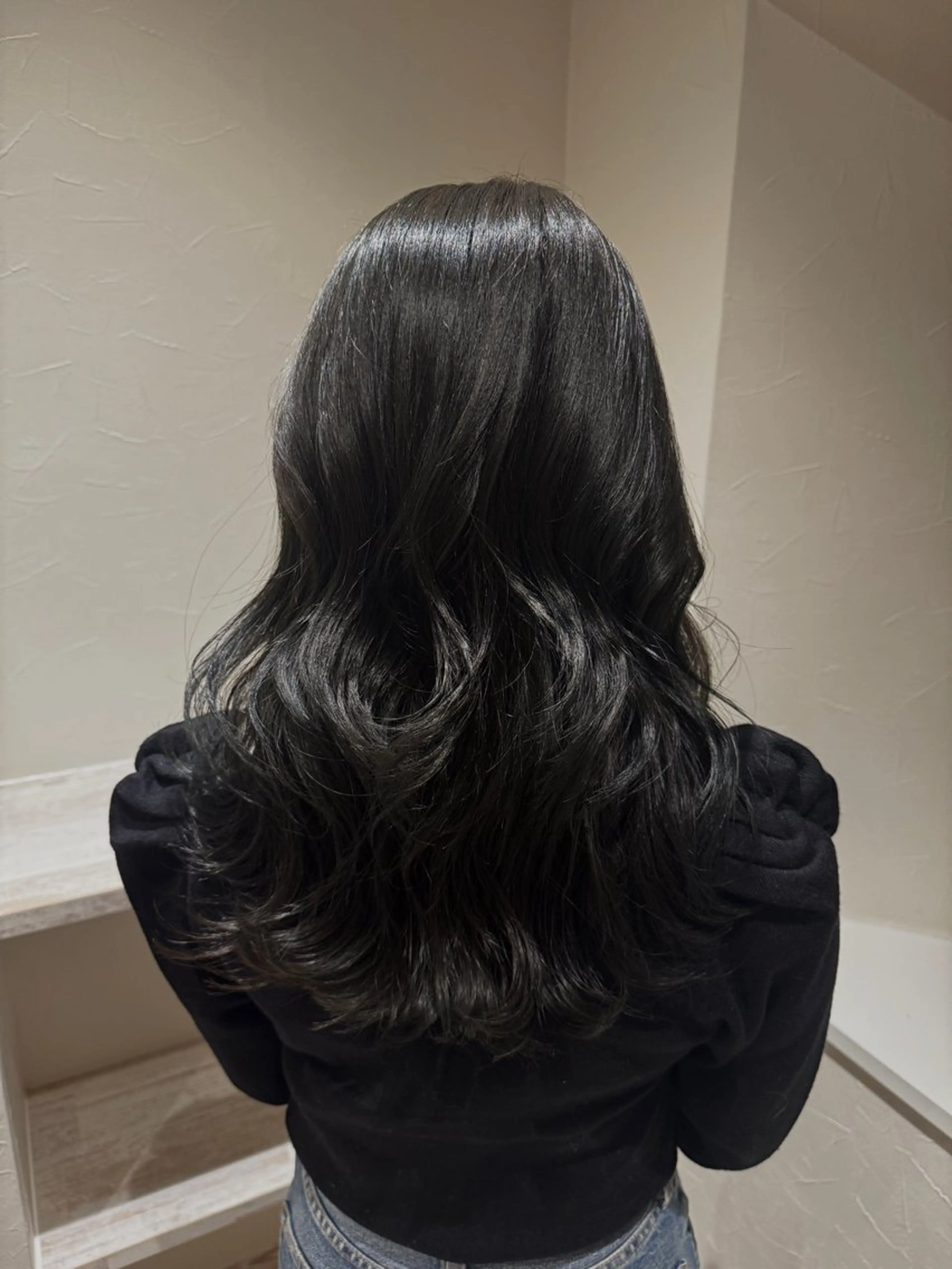 ロング カラー カット ヘアカラー トリートメント 矢場町/ダブルカラー /レイヤー/アリサのヘアスタイル