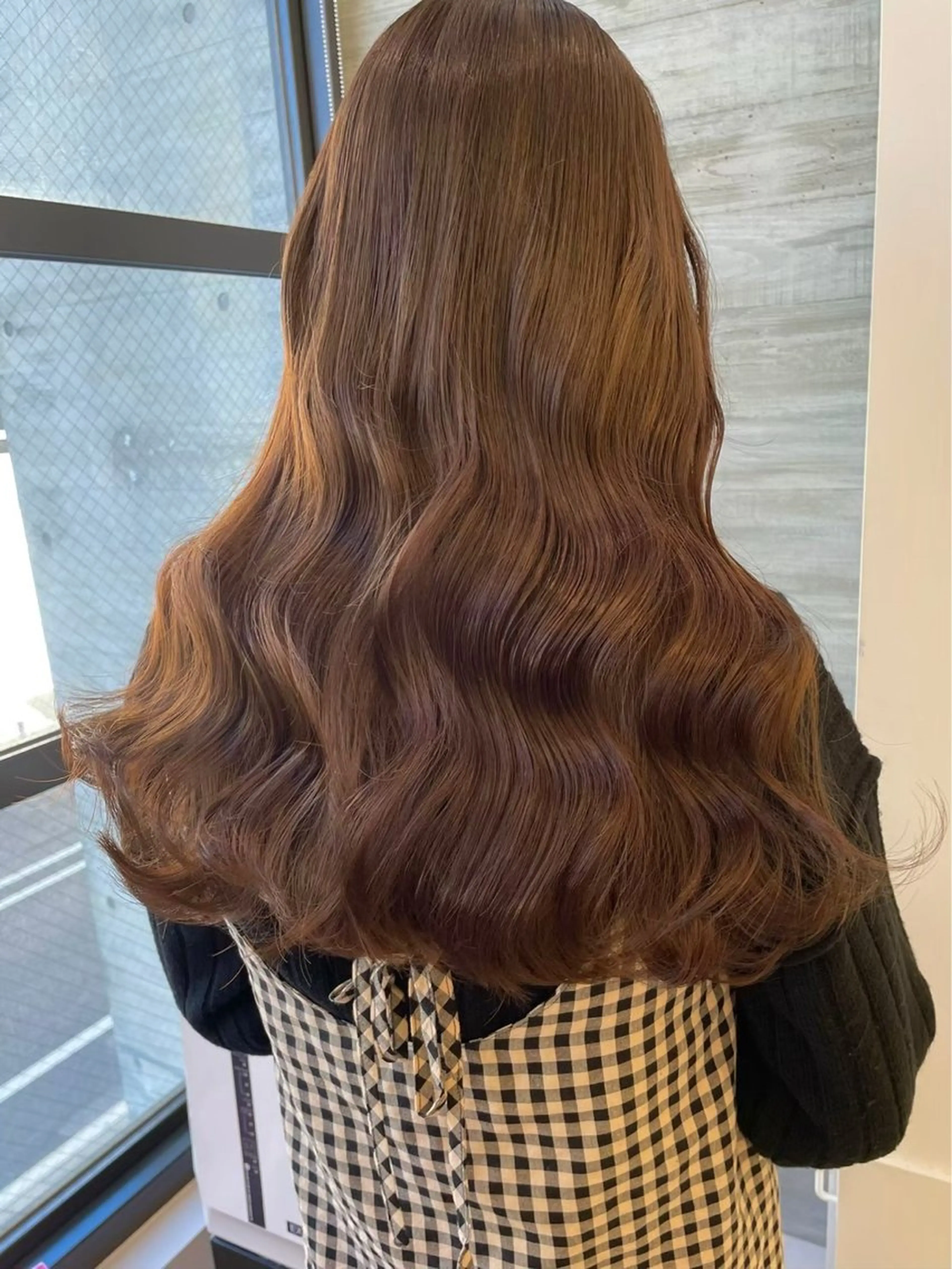 ロング カラー ヘアカラー ParveMix🍀 藤原愛未のヘアスタイル