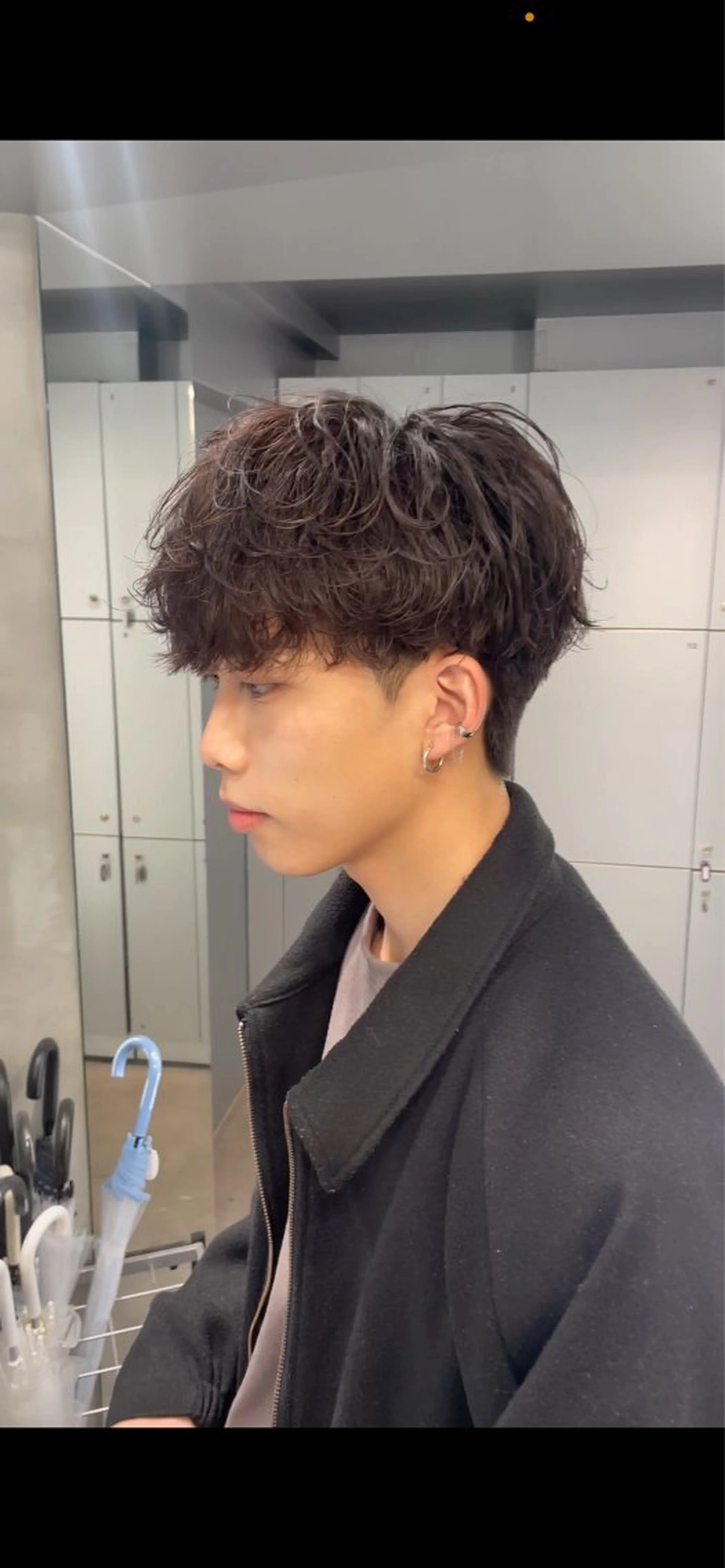 パーマ メンズ カット パーマ トリートメント fifth 丸山太誠のヘアスタイル