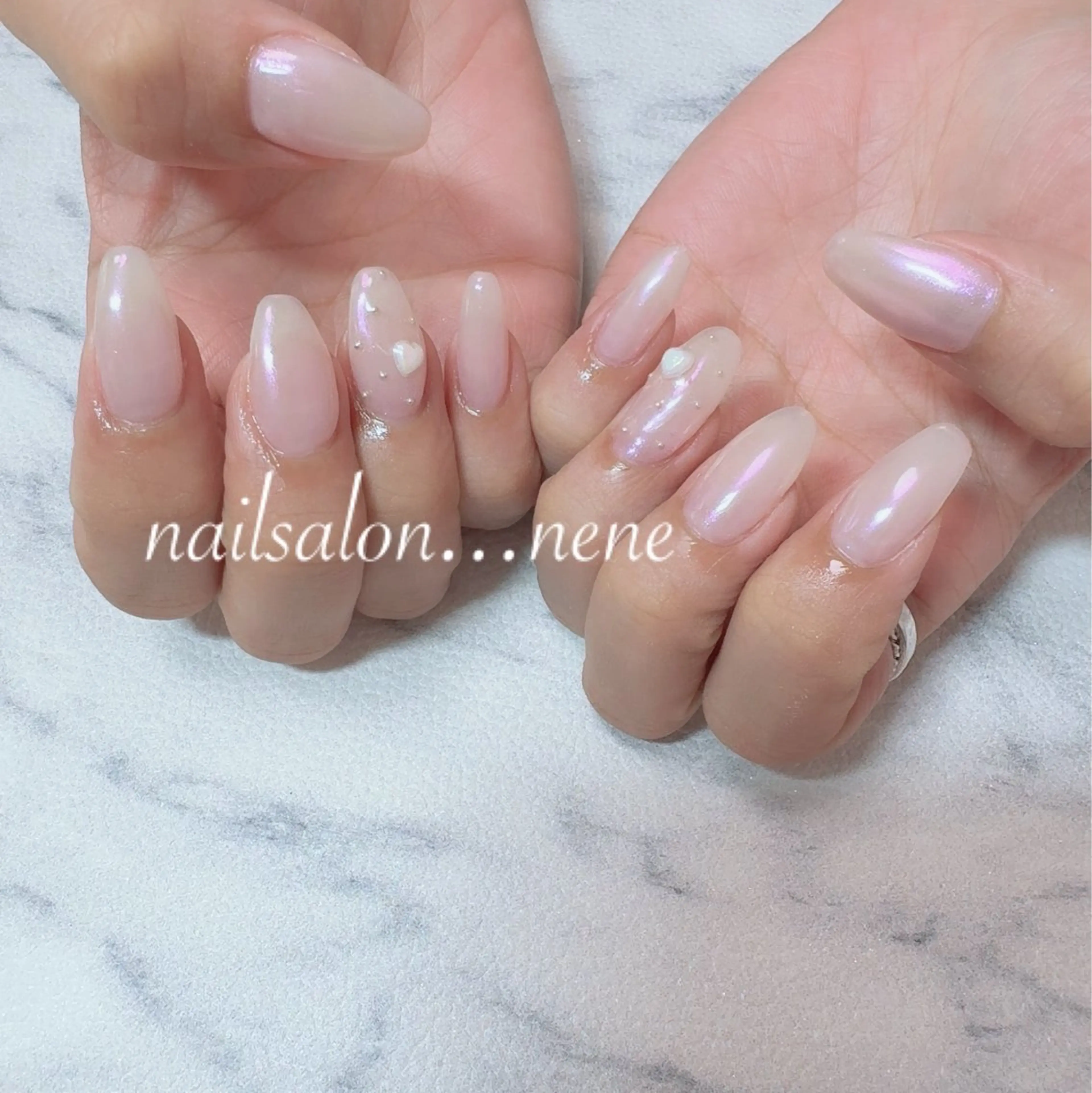 ネイル オーロラネイル ミラーネイル nailsalon ...neneのネイルデザイン